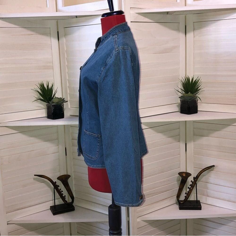 Orvis Orvis vintage 90s blue denim jeans jacket sz M Size M / US 6-8 / IT 42-44 - 5 Thumbnail