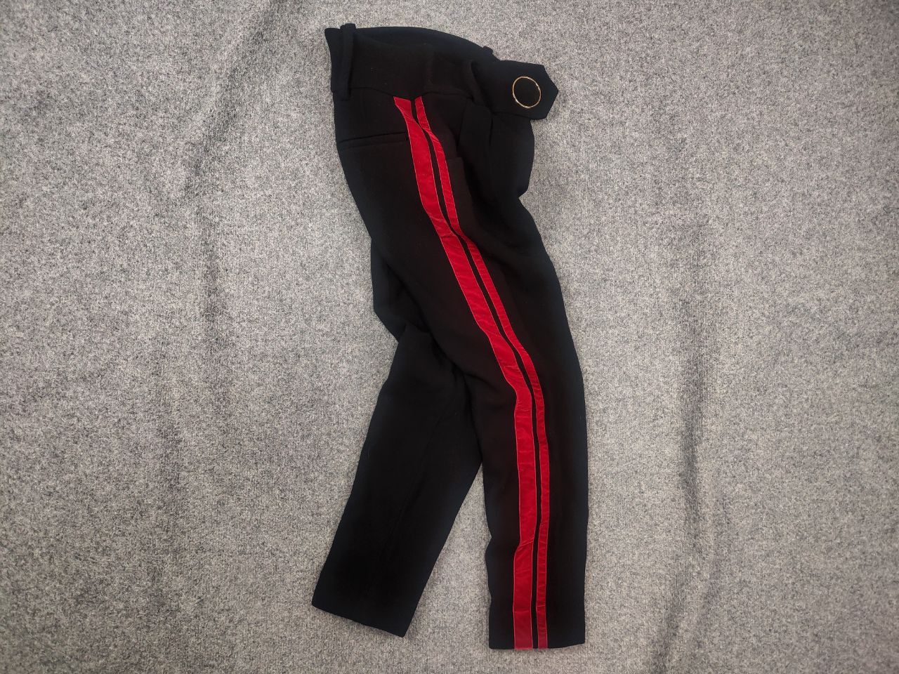 Petar Petrov Petar Petrov Design Wool High Waisted clasp Ankle Pants Size 26" / US 2 / IT 38 - 1 Thumbnail