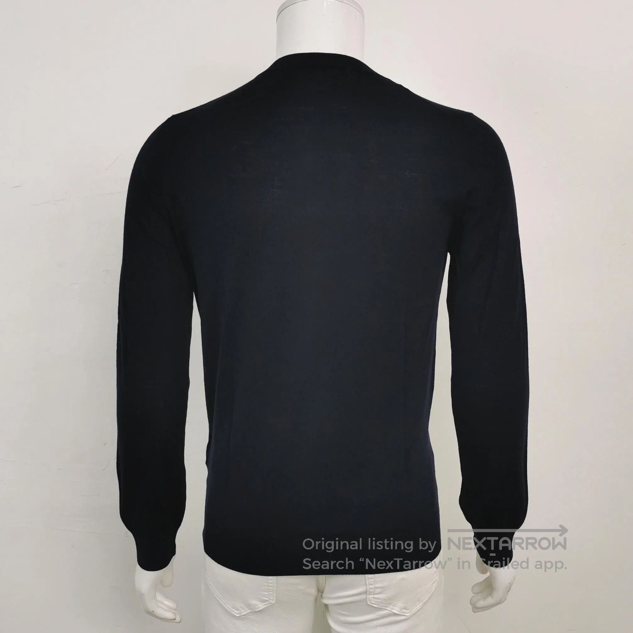 Valentino Valentino M Wool Solid Crew Neck Long Sleeve Sweater. Size US M / EU 48-50 / 2 - 1 Thumbnail