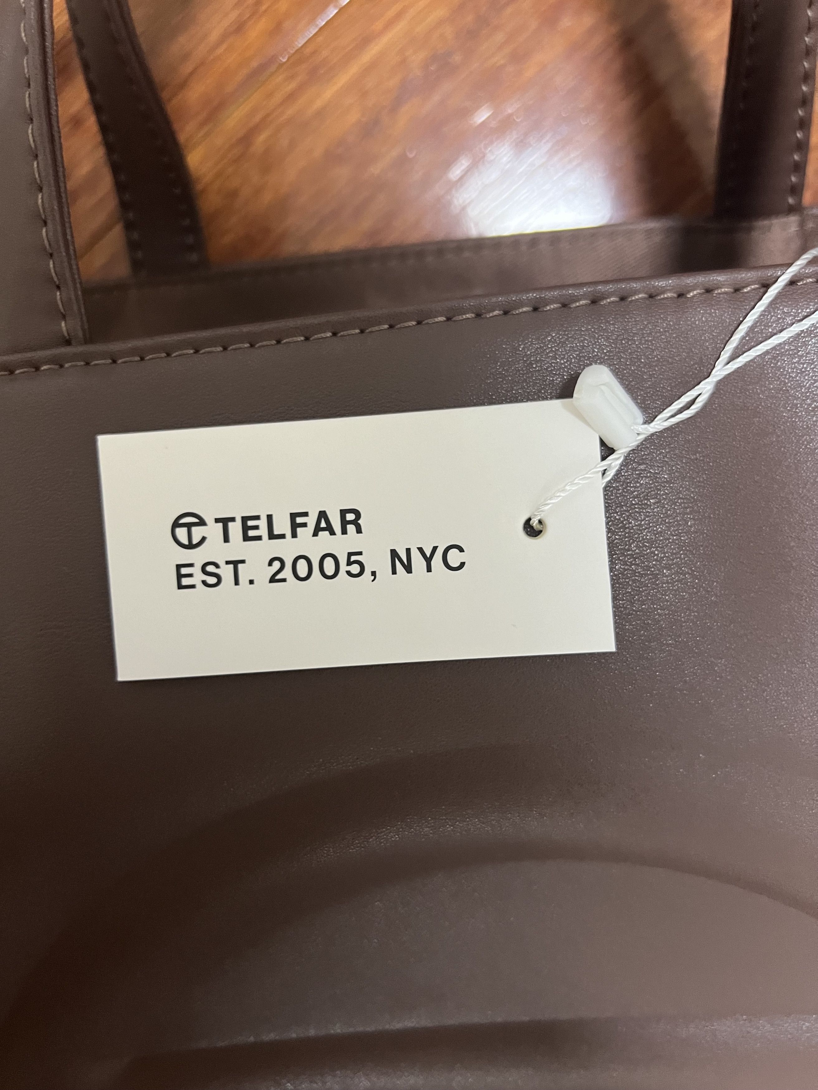 Telfar 💚 Telfar Large Chocolate Shopping Bag Tote NEW Size ONE SIZE - 7 Thumbnail