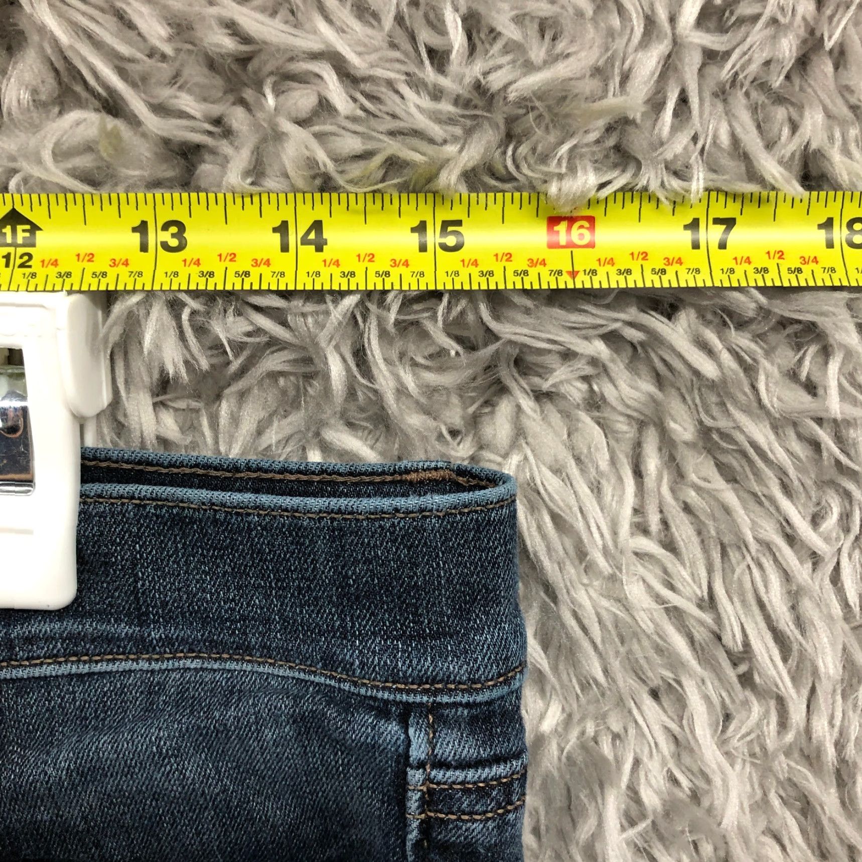 Loft LOFT Jeans Size 4 Womens Straight Denim Mid Rise Dark Wash Blue Size 27" / US 4 / IT 40 - 2 Thumbnail