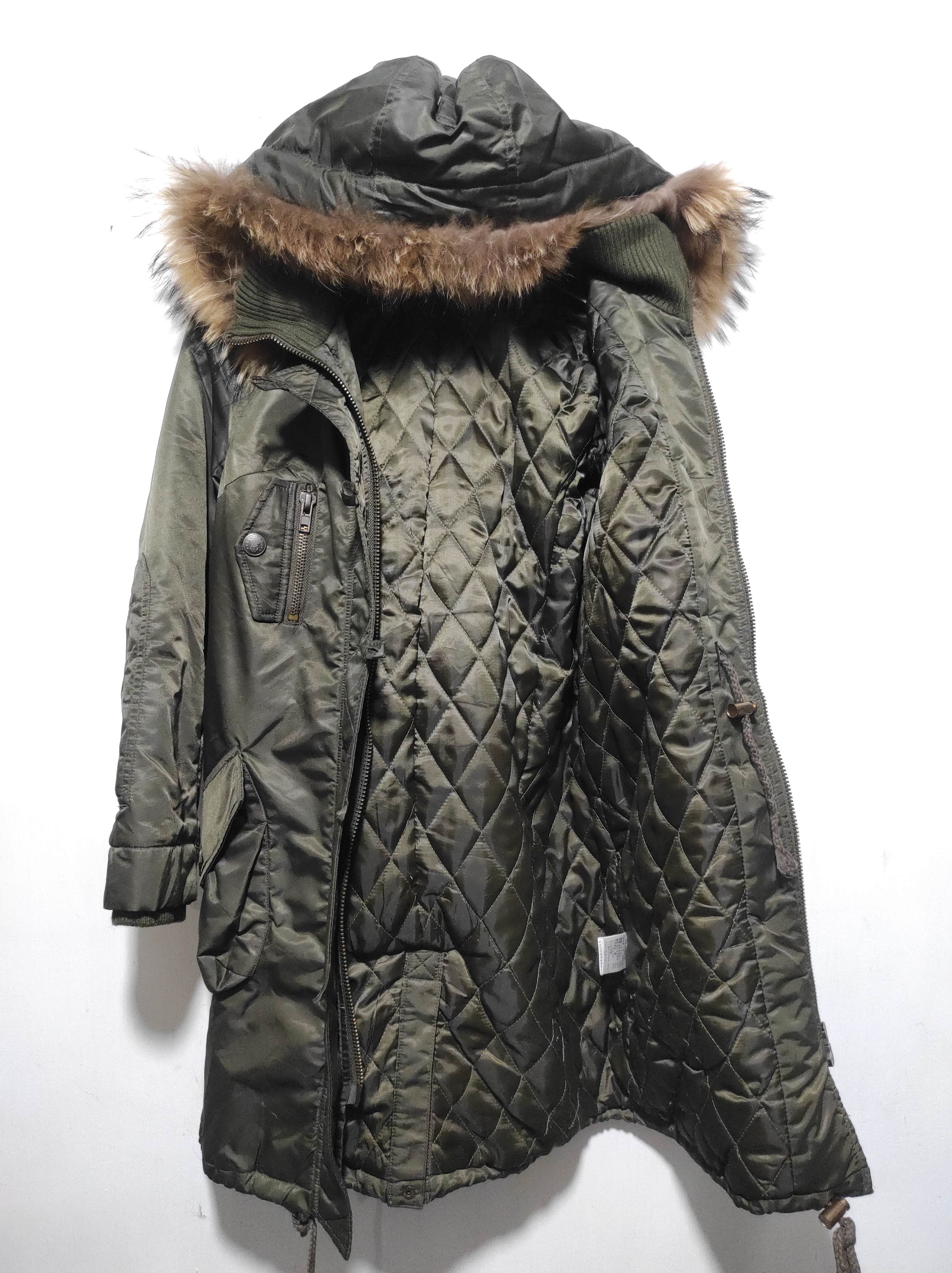 Le Grande Bleu (L.G.B.) INGNI Double Zip fur hoodie parka jacket LGB style Size US S / EU 44-46 / 1 - 13 Thumbnail