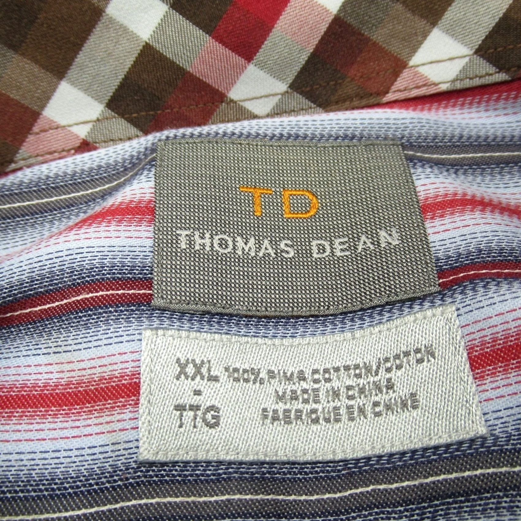 Vintage VINTAGE Thomas Dean & Co. Shirt? Size 48R - 5 Thumbnail