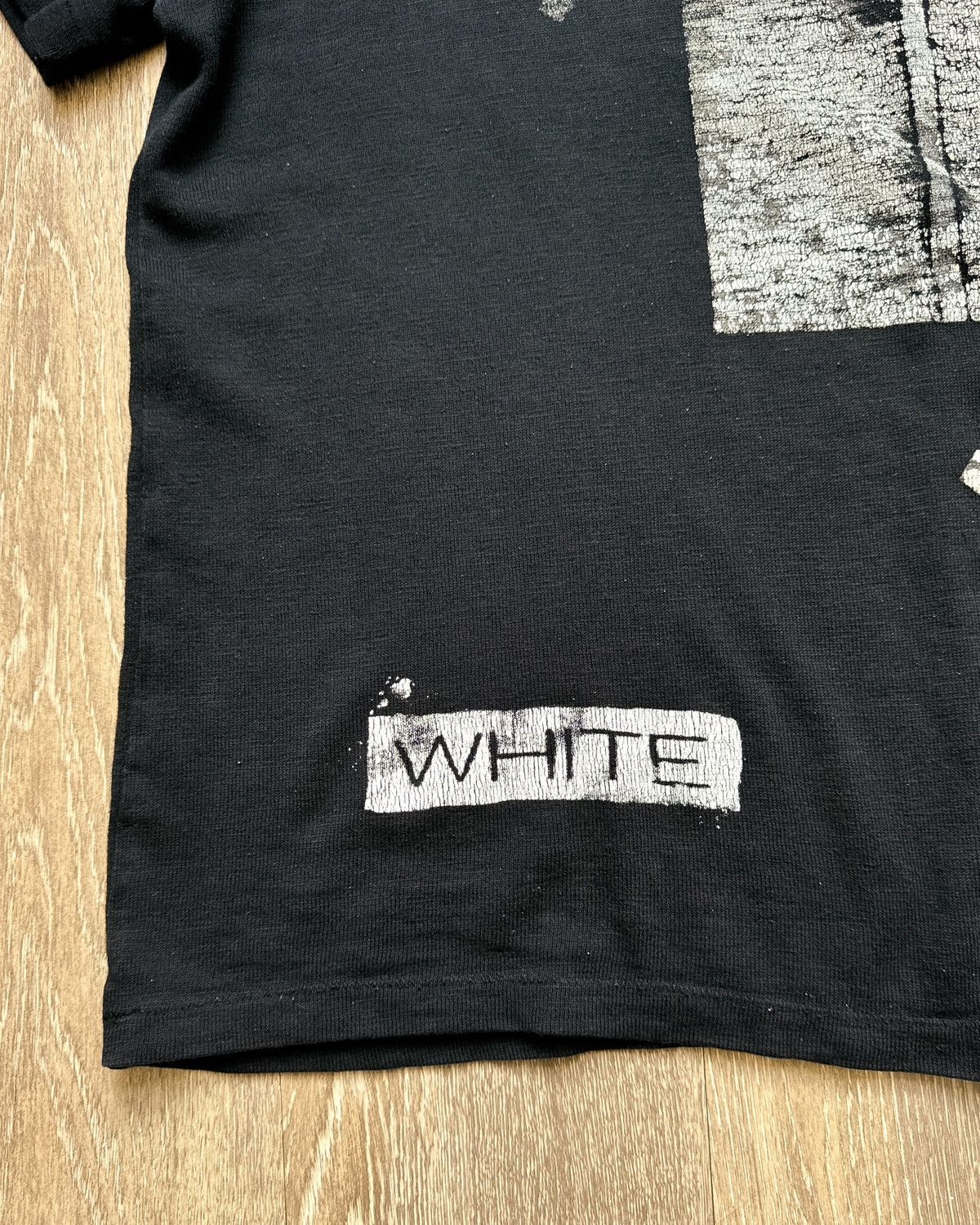 Off-White Off White Waves T Shirt Black Men’s S Virgil Abloh Archive Size US S / EU 44-46 / 1 - 12 Thumbnail