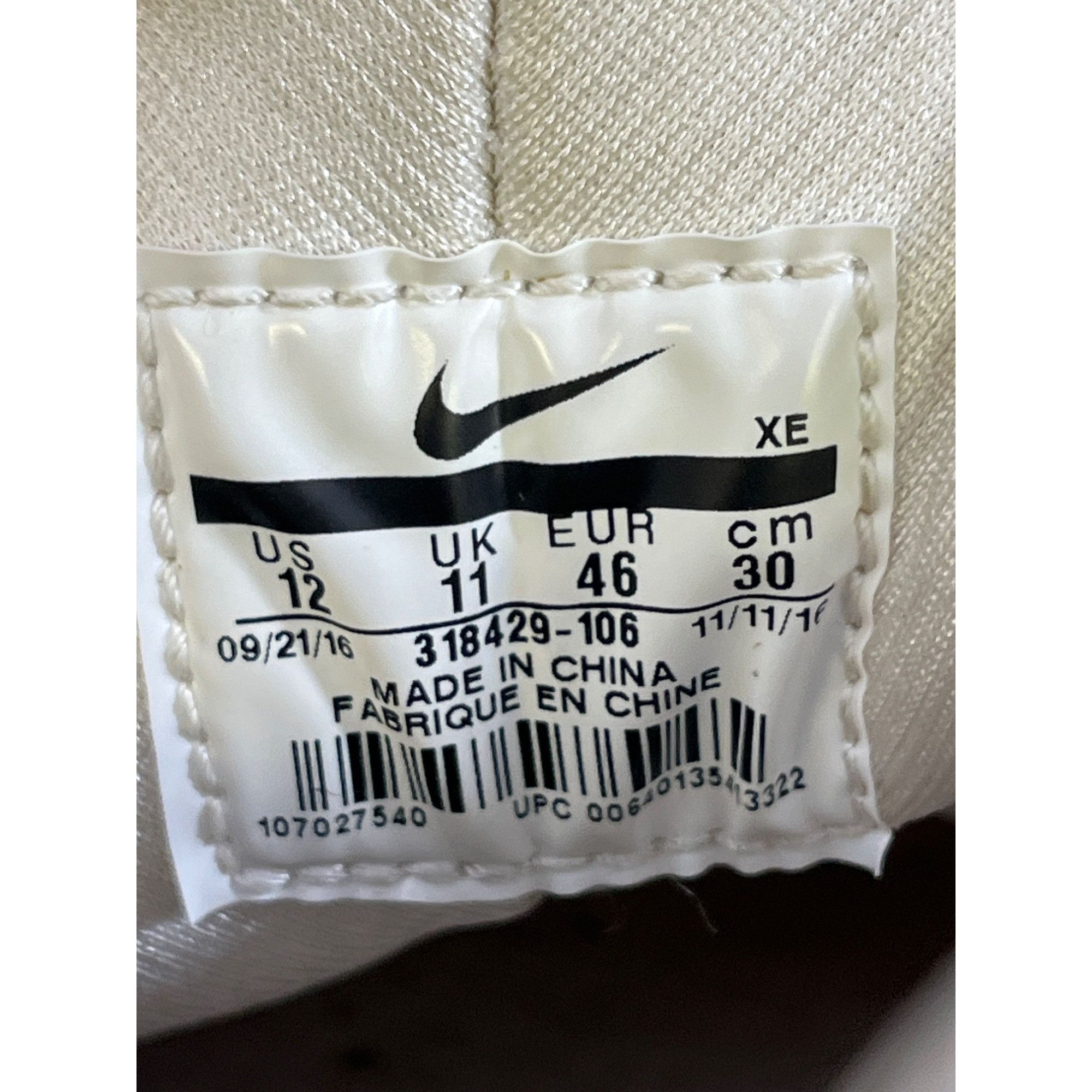 Nike Nike Air Huarache Mens Beige Running Sneakers Size 12 SKU 65 Size US 12 / EU 45 - 7 Thumbnail