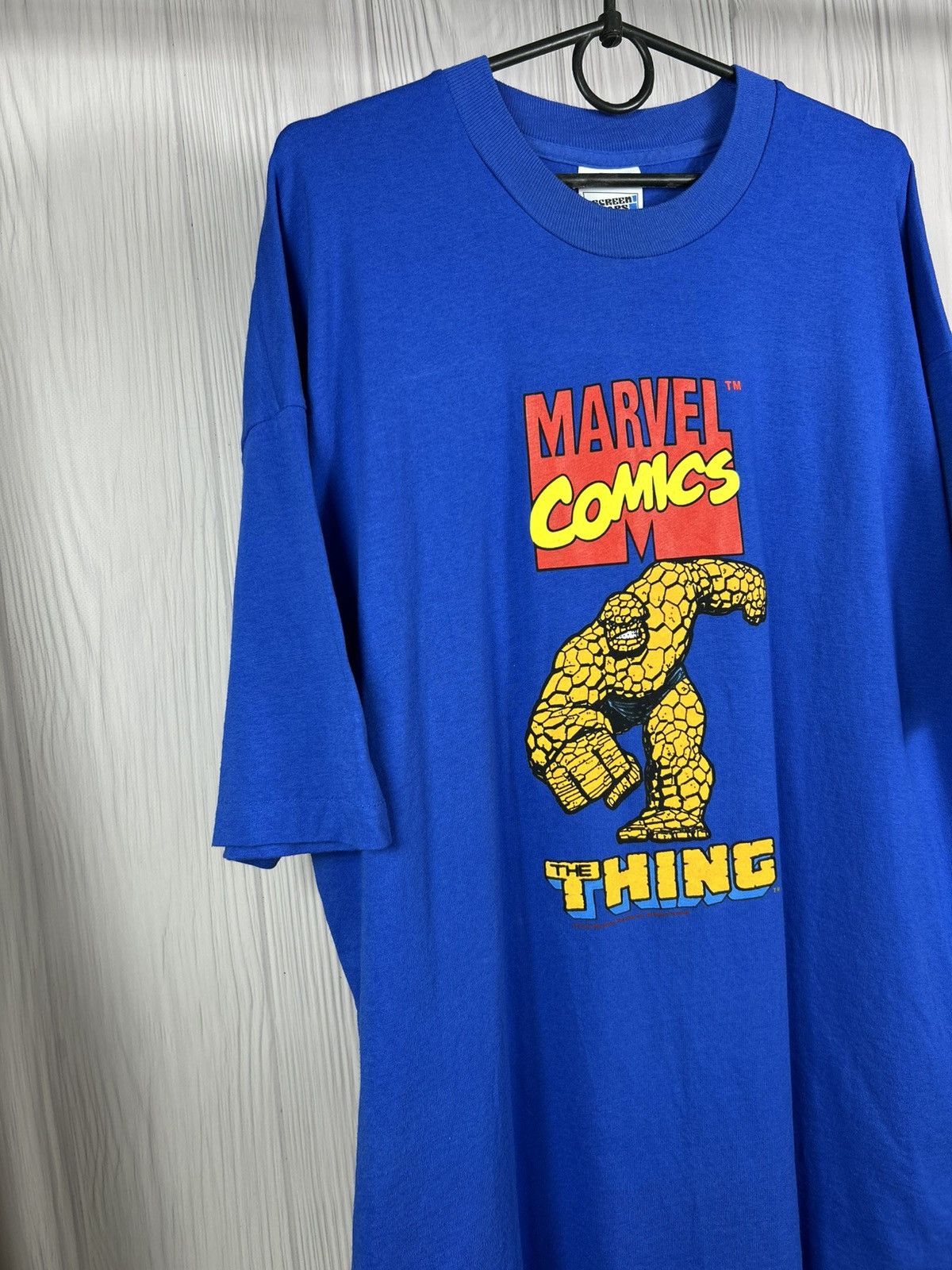 Marvel Comics Rare Vintage 1996 The Thing Marvel Comics T-Shirt Size XL Size US XL / EU 56 / 4 - 2 Thumbnail