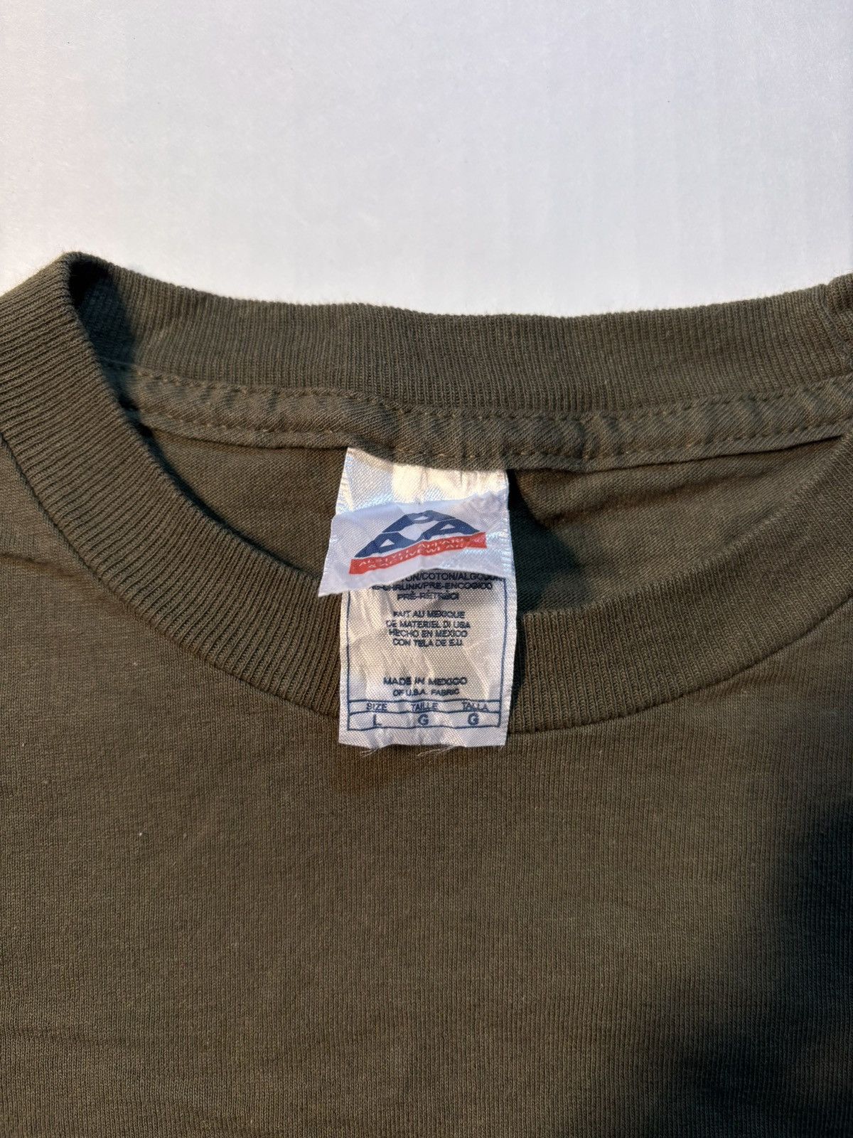Alstyle Vtg MASH TV Series Promo Cross Military Army Green Y2K Mens Size US L / EU 52-54 / 3 - 3 Thumbnail