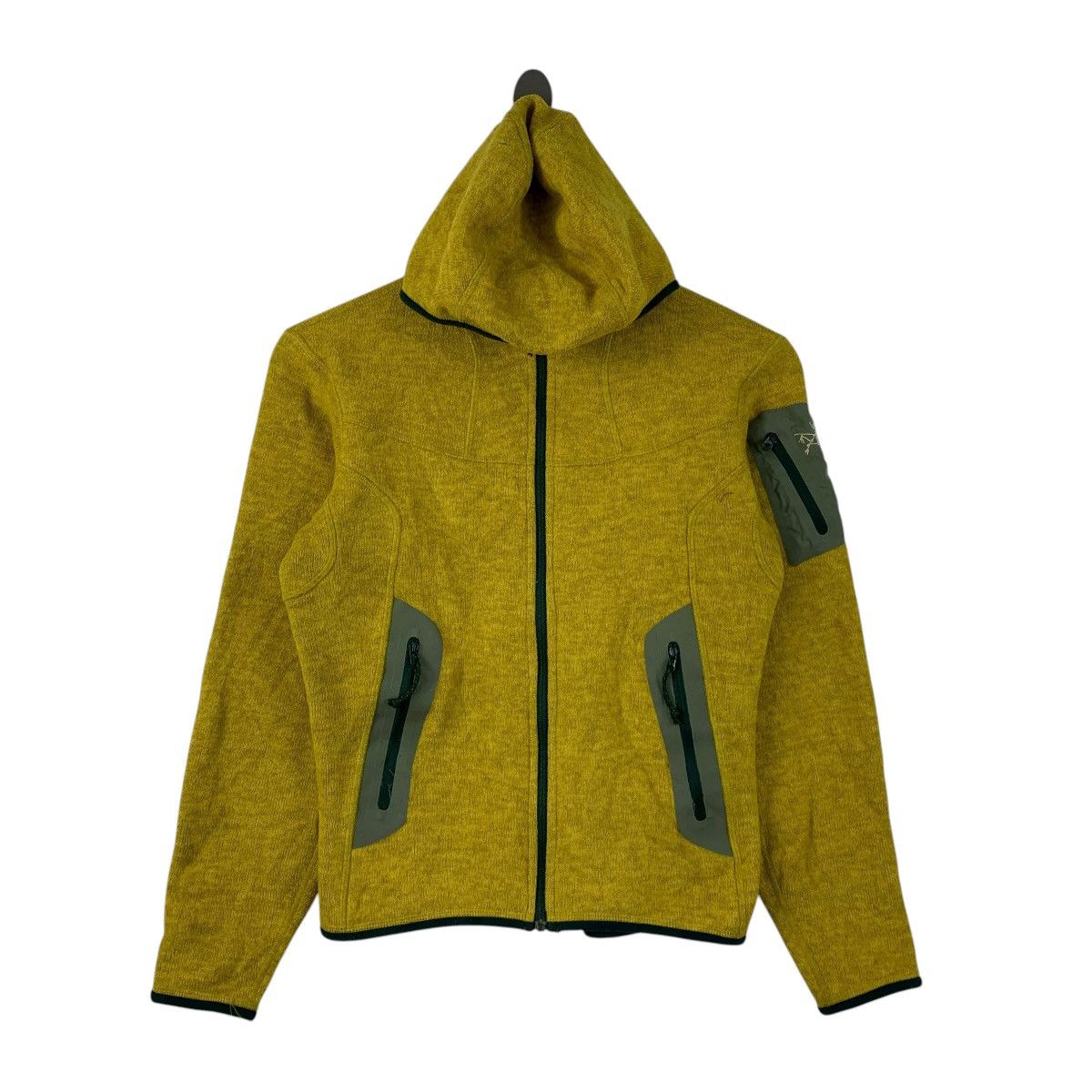 Arc'teryx ARC’TERYX Polartec Hooded Full Zip Fleece Jacket Yellow Size US S / EU 44-46 / 1 - 1 Thumbnail