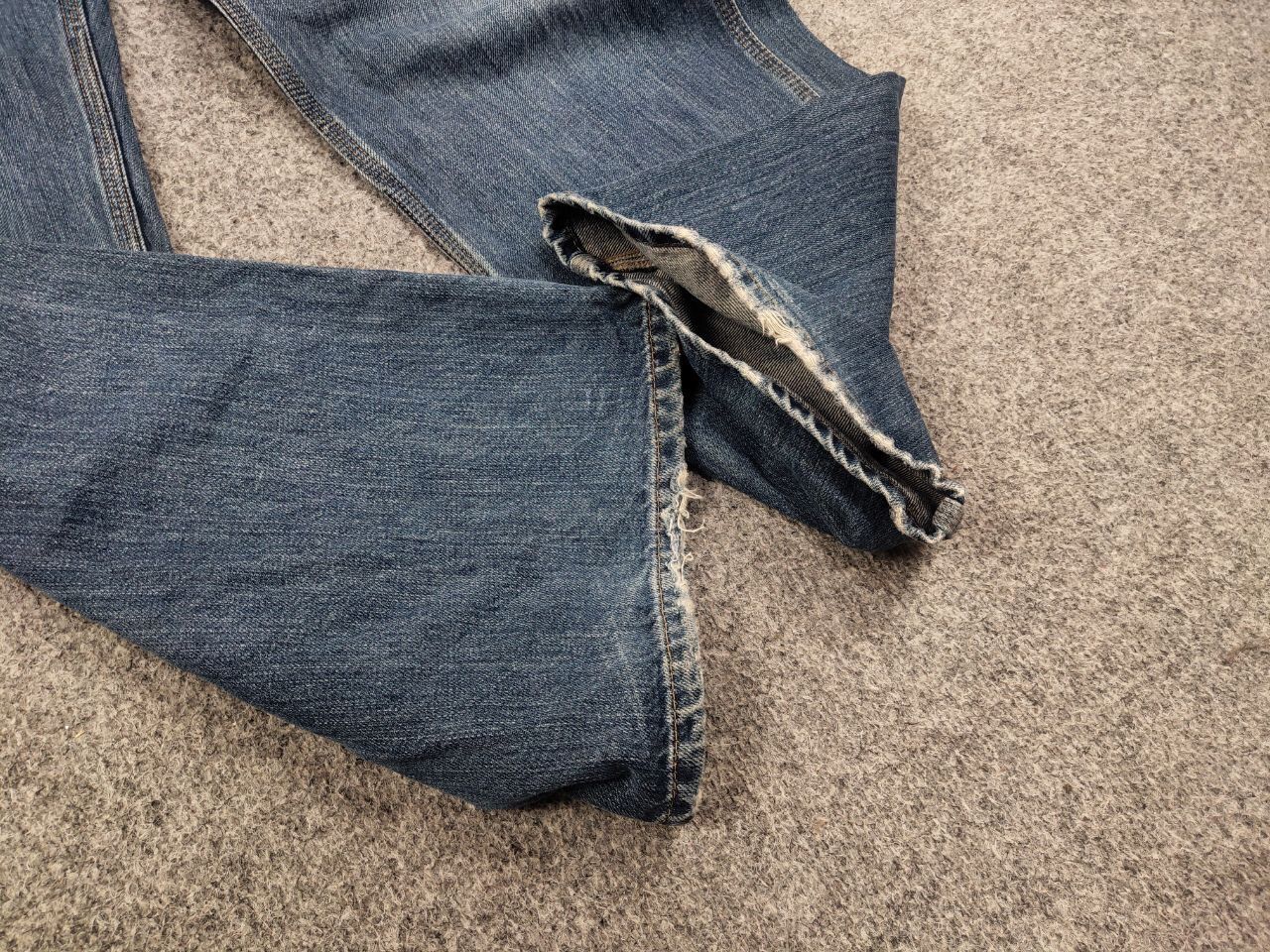 Carhartt Vintage 90's USA Carhartt Retro Distressed Faded Denim Jeans Size US 34 / EU 50 - 9 Thumbnail