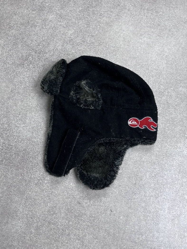 Quiksilver Vintage Quicksilver Y2K Flame Fur Trapper Hat Rare Os Size ONE SIZE - 2 Thumbnail