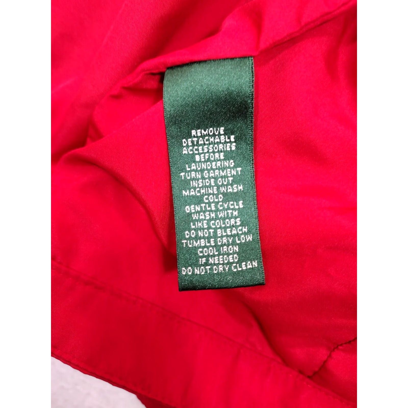 Ralph Lauren Ralph Lauren Active Coat Womens Medium Red Long Sleeve Front Snap Coat Size M / US 6-8 / IT 42-44 - 5 Thumbnail