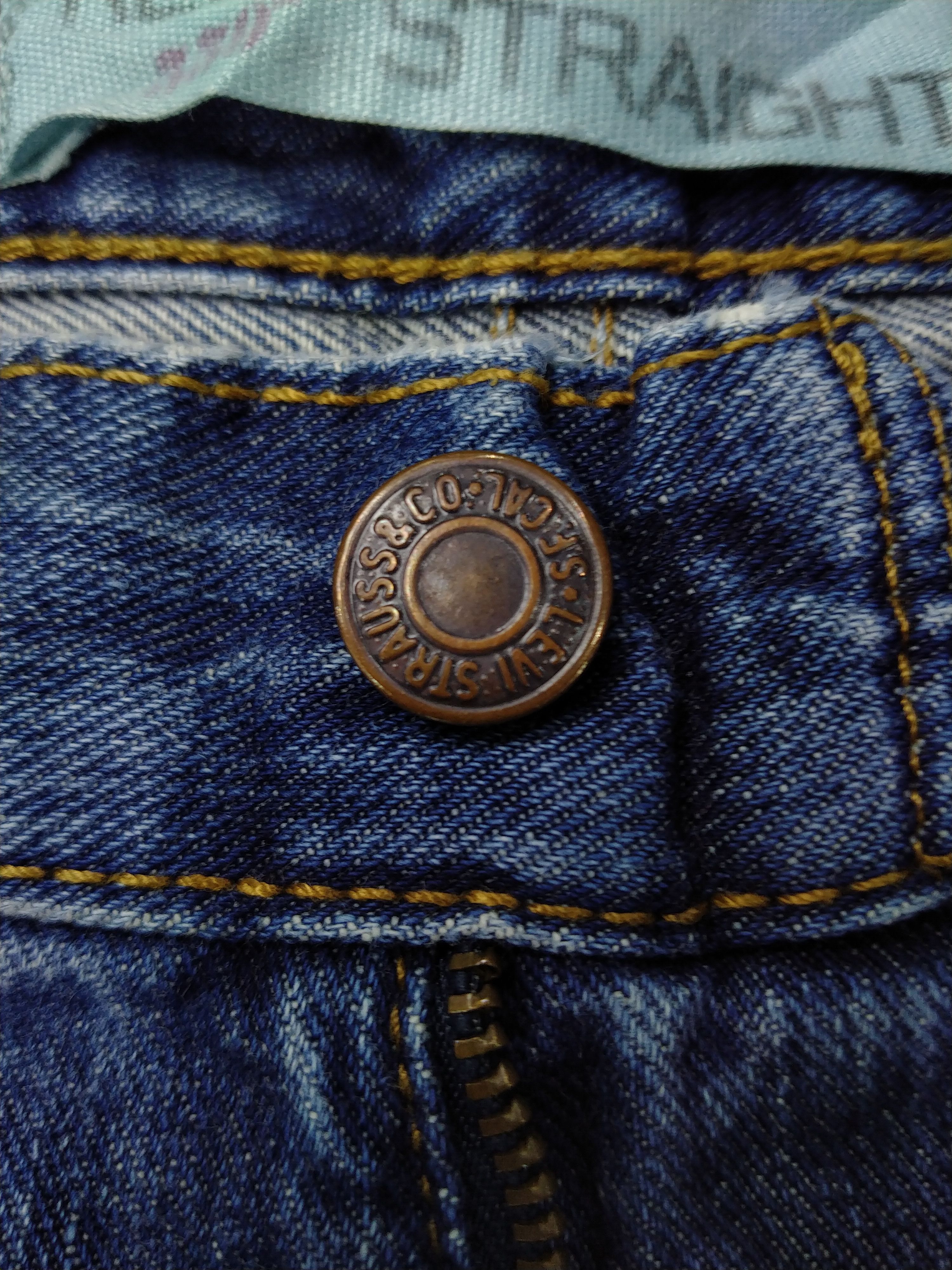 Levi's Blue Relaxed Straight Vintage Levi's 559 Denim JN285 Size US 32 / EU 48 - 8 Thumbnail