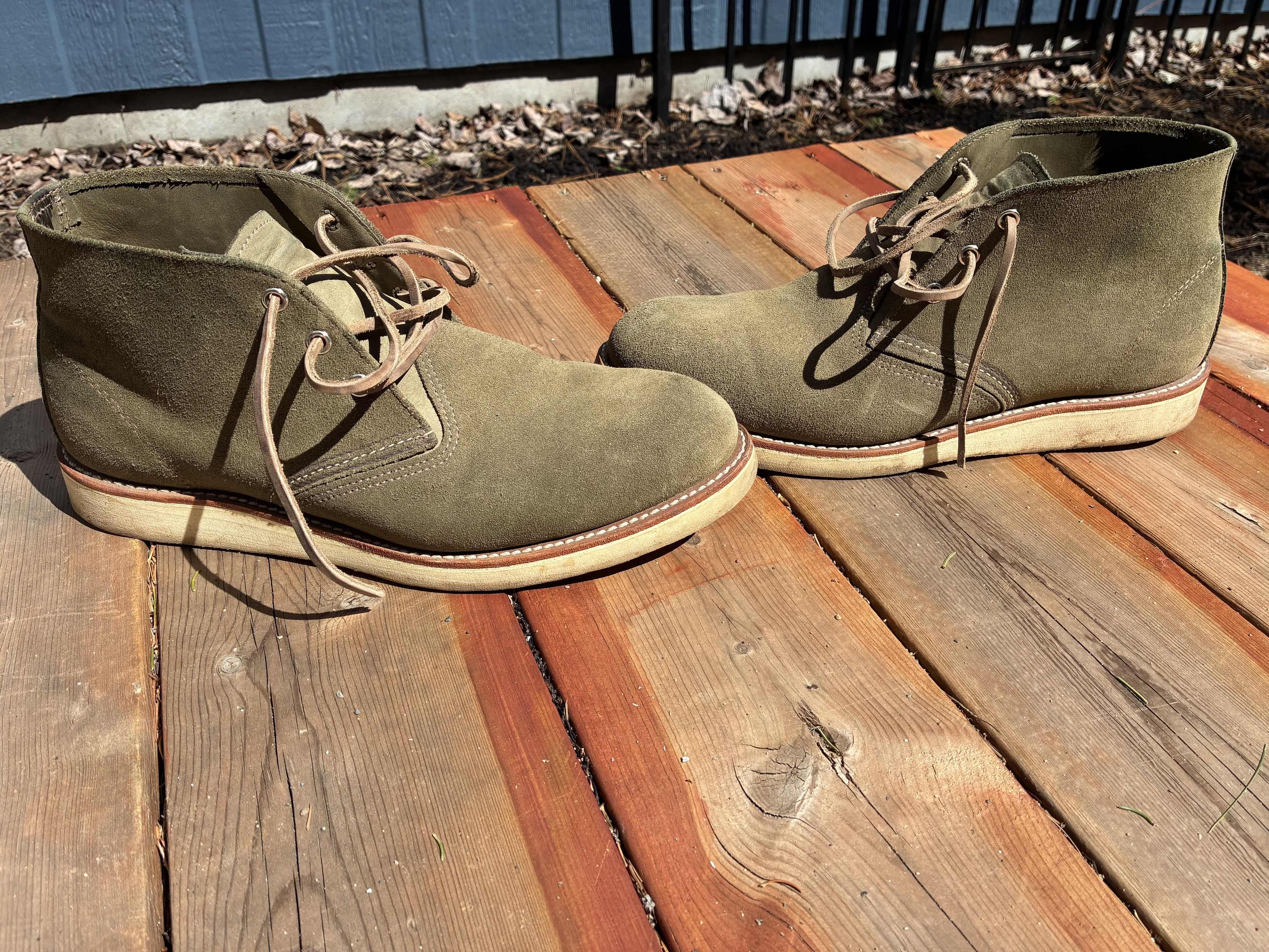 Red Wing Red Wing 3152 Men's Chukka Loden Abilene (Size 12D) Size US 12 / EU 45 - 2 Thumbnail