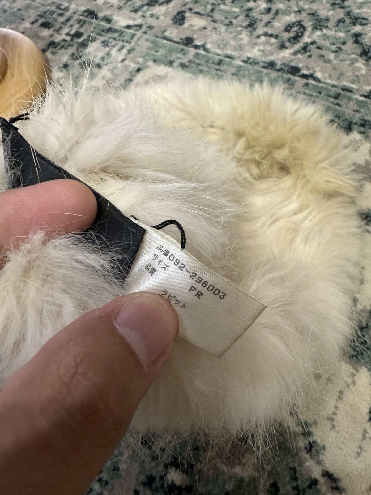 Japanese Brand JILL STUART RABBIT FUR BEANIE HAT Size ONE SIZE - 7 Thumbnail
