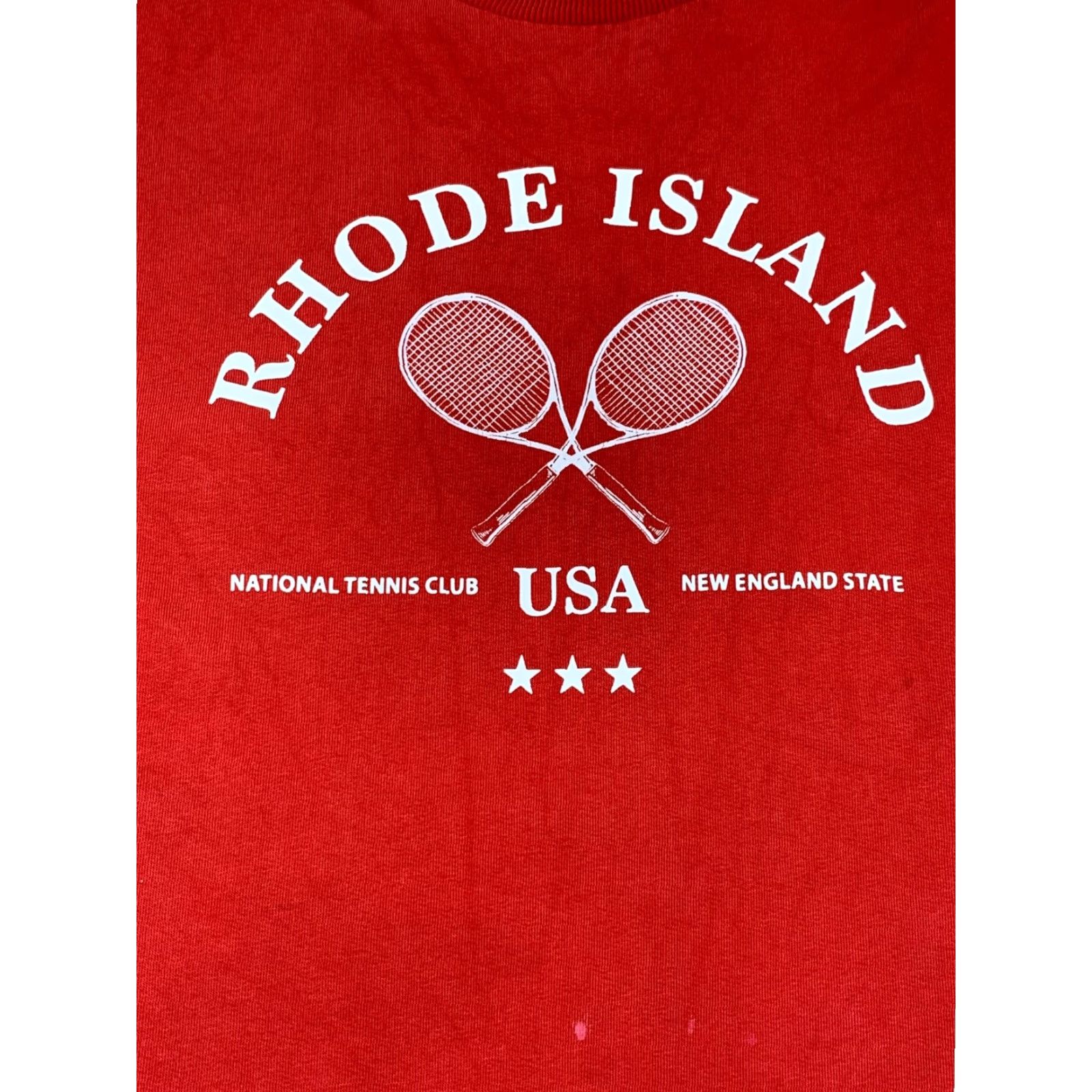 Asos VINTAGE ASOS Design National Tennis Club New England State Sweater Unisex Adults 14 Red Crew Neck Long Sleeve Pullover 14 Nike Size US S / EU 44-46 / 1 - 2 Thumbnail