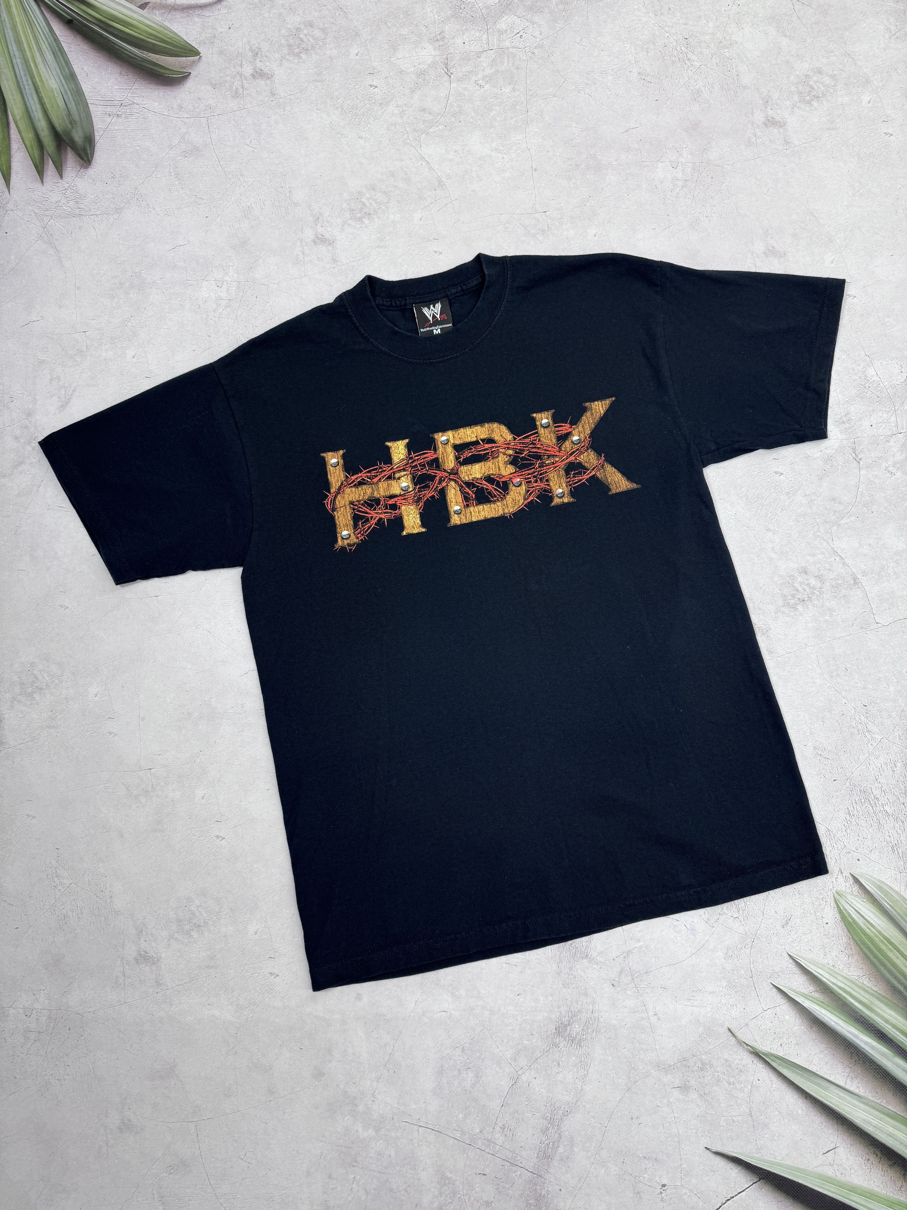Vintage 2005 Shawn Michael HBK T-Shirt WWE / WWF Double Print Size US M / EU 48-50 / 2 - 2 Thumbnail