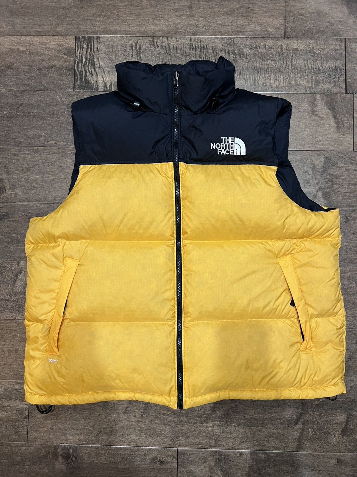 The North Face 700 Yellow Down Vest 1996 Nuptse