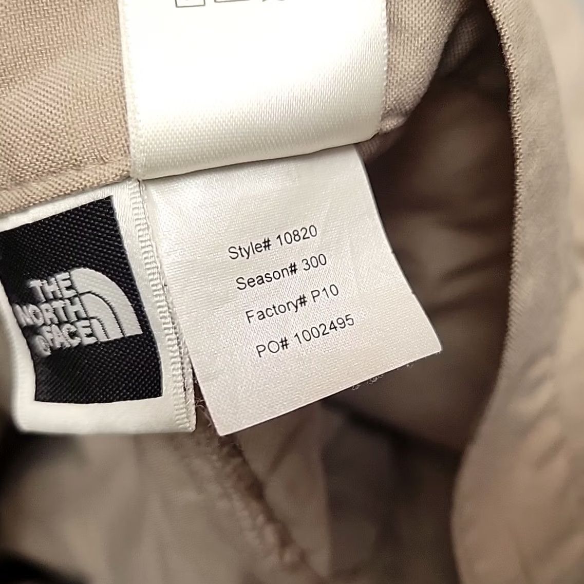 The North Face The North Face Pants Mens 38 Beige Cargo Tech 100% Nylon Lightweight Hiking Size US 38 / EU 54 - 6 Thumbnail