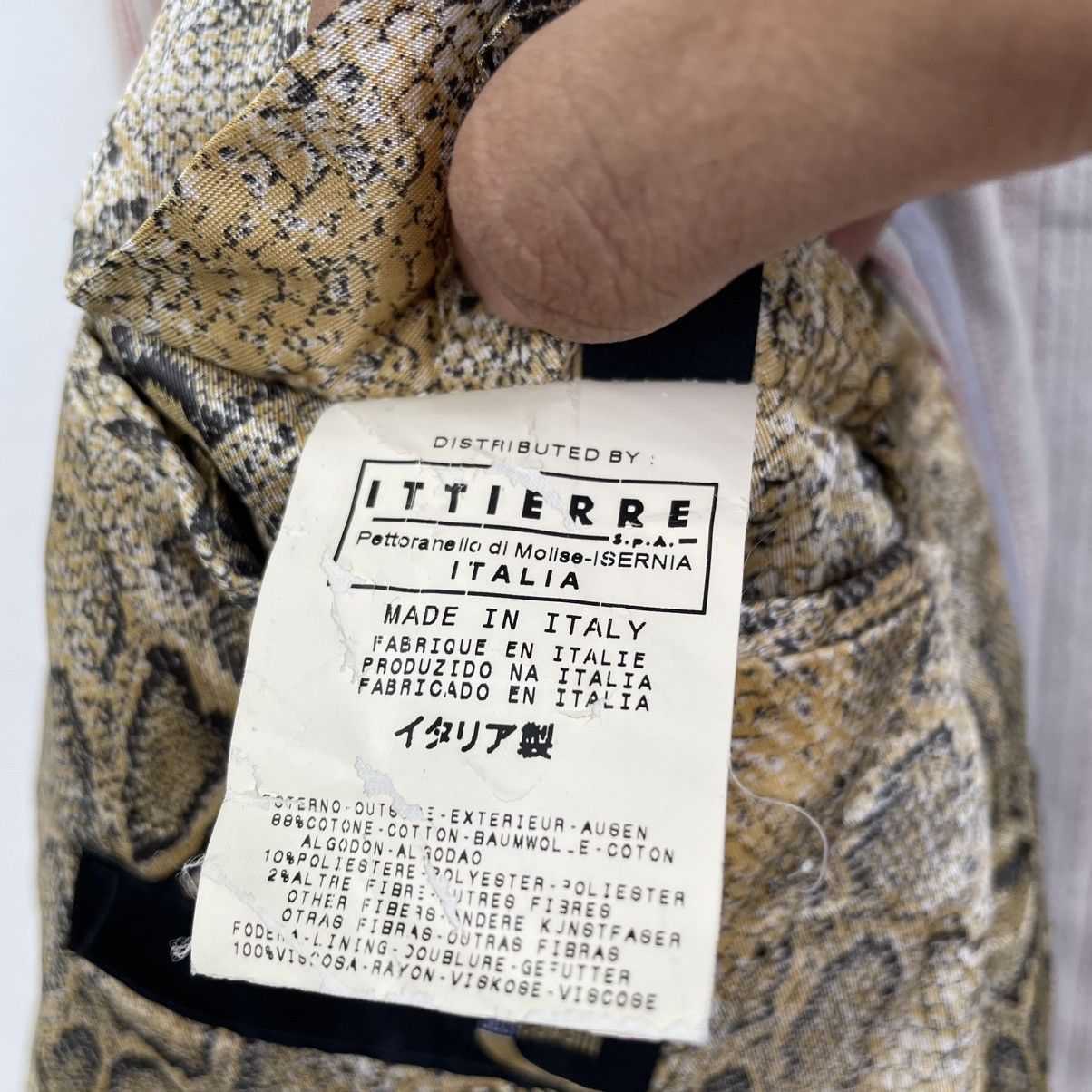 Just Cavalli × Roberto Cavalli 💥Vintage Faded Just Cavalli Blazer Jacket Size US M / EU 48-50 / 2 - 12 Thumbnail