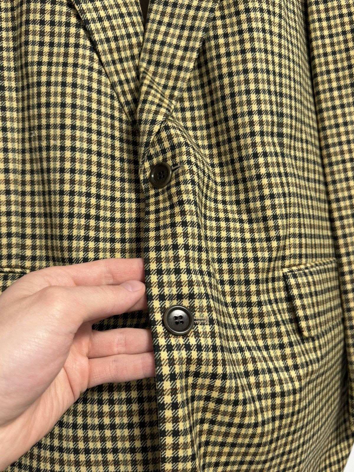 Hugo Boss Hugo Boss Blazer Ing Loro Piana Wool Lord Carnaby Size 54R - 9 Thumbnail