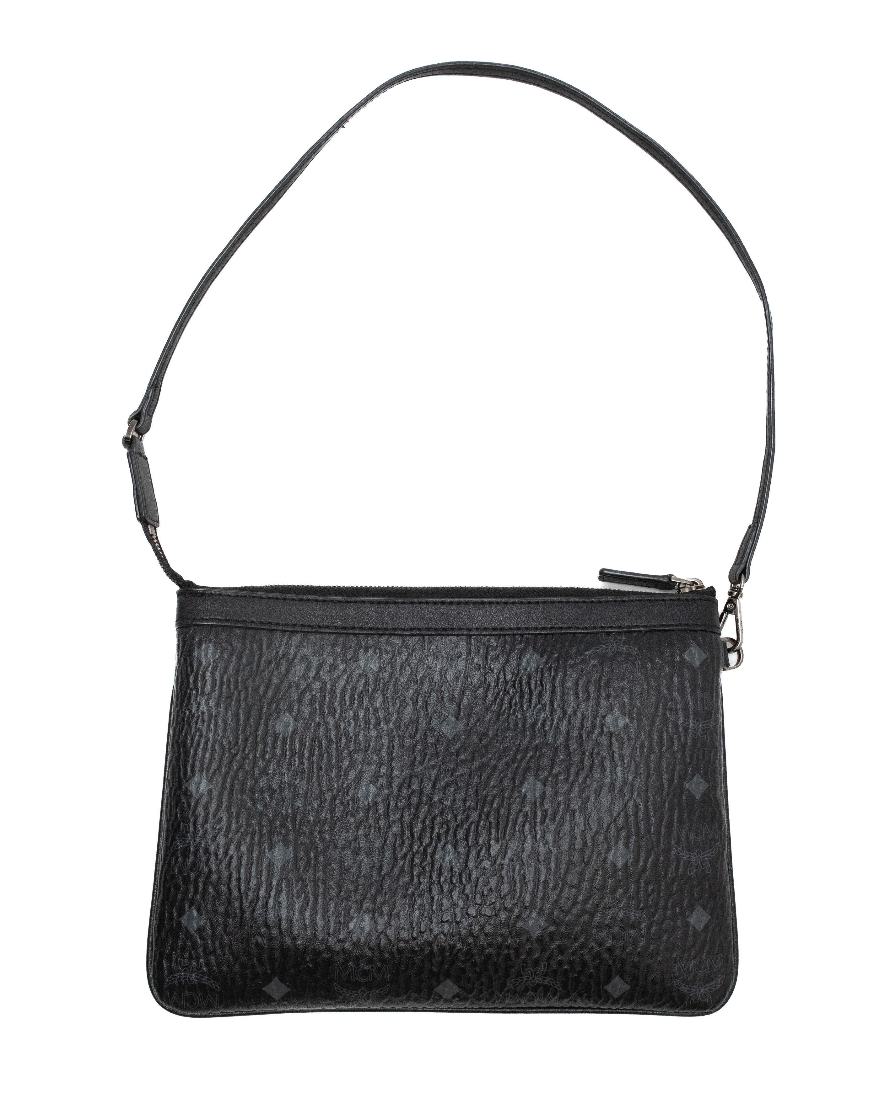 MCM Visetos Monogram Shoulder Bag