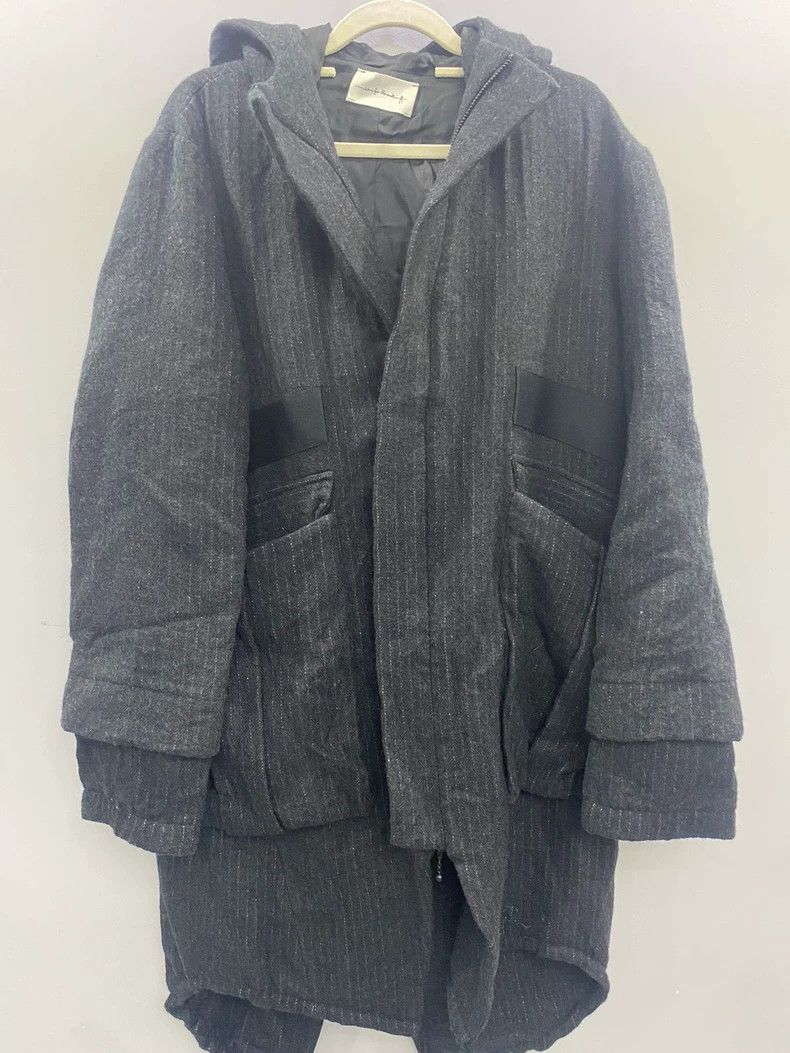 Song For The Mute black striped coat