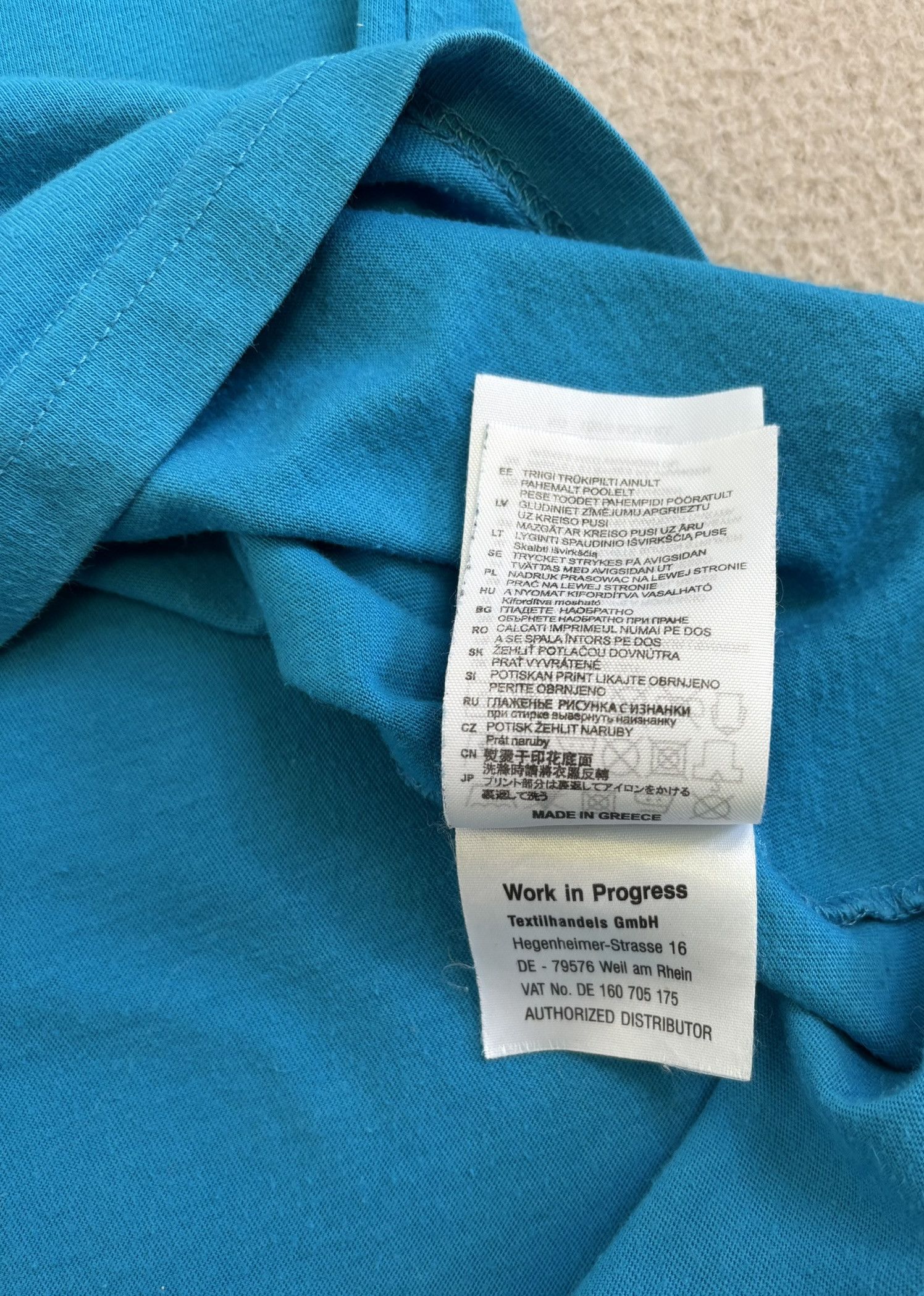 Carhartt Carhartt T-shirt Blue Small Size US S / EU 44-46 / 1 - 16 Thumbnail