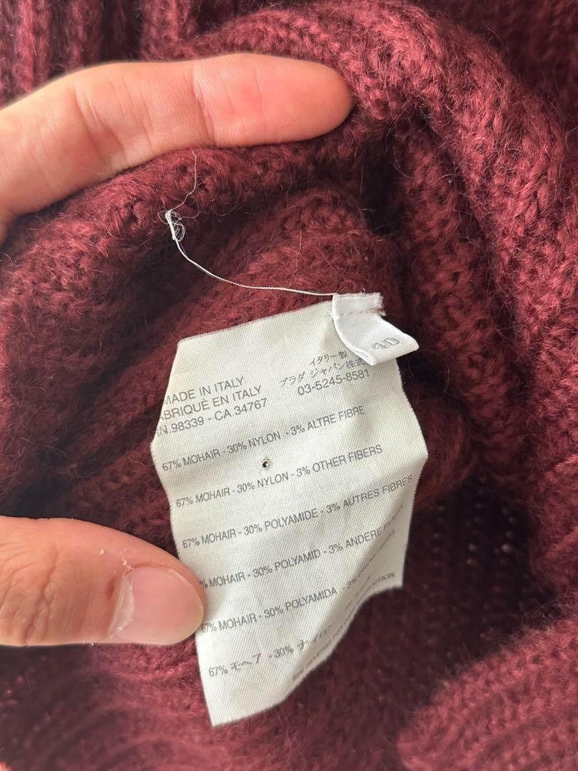 Miu Miu MIU 1990s mohair knit jacket Size US M / EU 48-50 / 2 - 7 Thumbnail