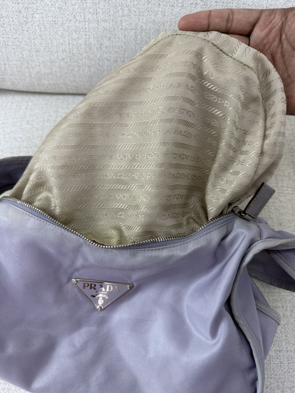 Prada 🔥RARE COLOR🔥 PRADA Hobo Bag Size ONE SIZE - 12 Thumbnail