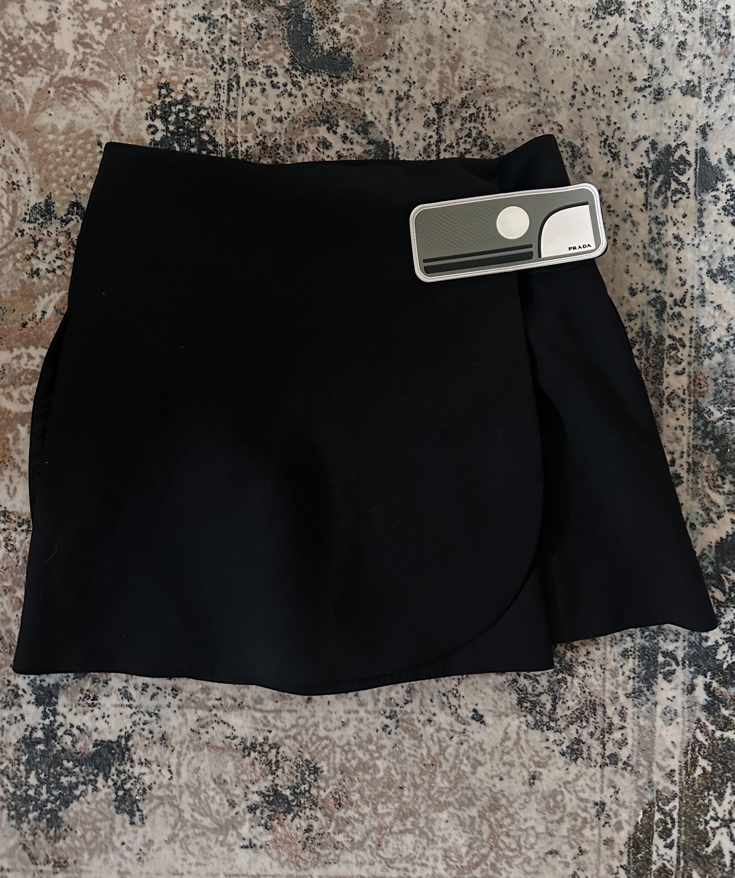 Prada Prada Wool Mini Skirt Size 26" / US 2 / IT 38 - 1 Thumbnail