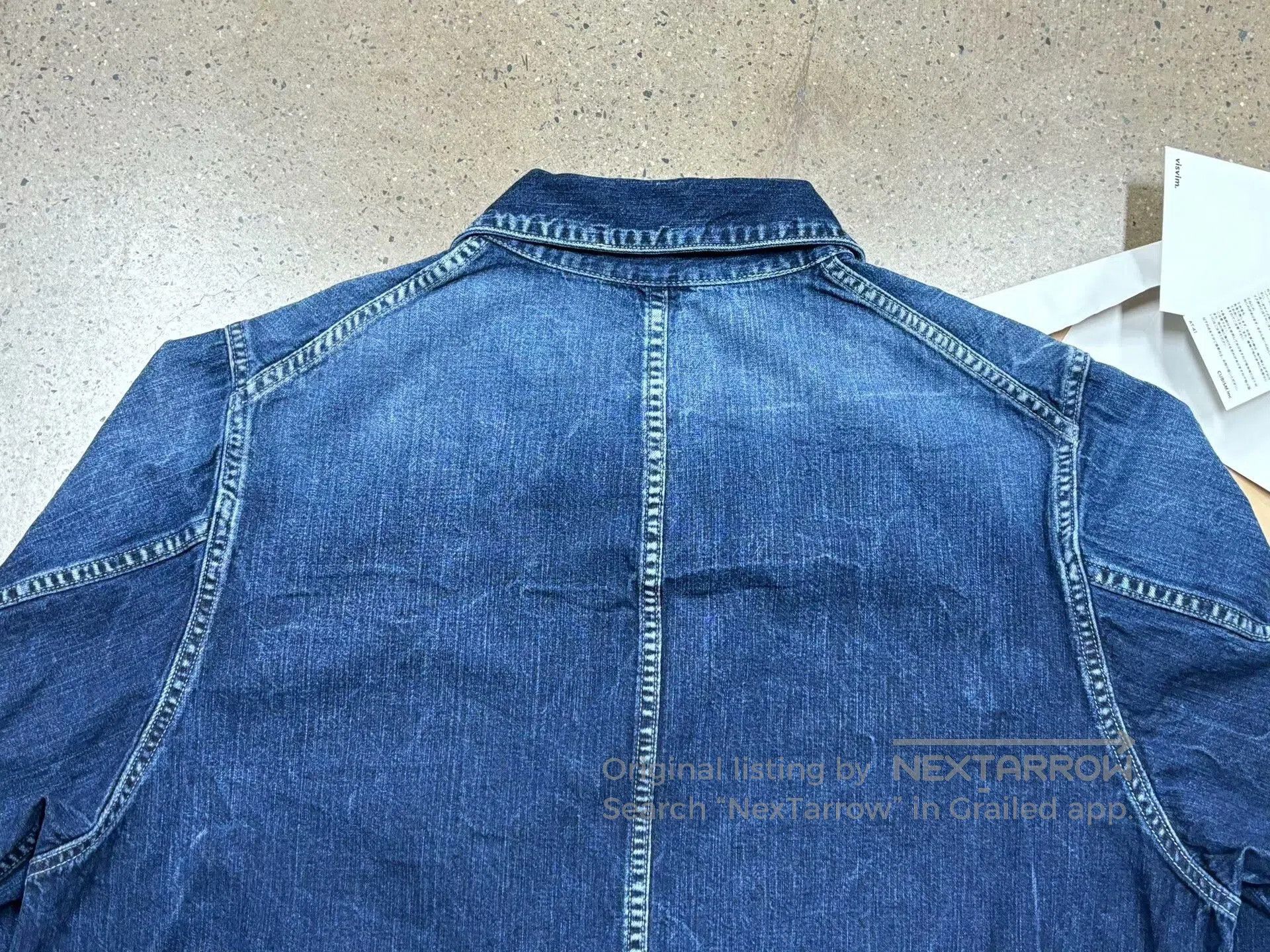 Visvim Visvim Section Gang Coverall Dry Denim Jacket. Size US S / EU 44-46 / 1 - 8 Thumbnail