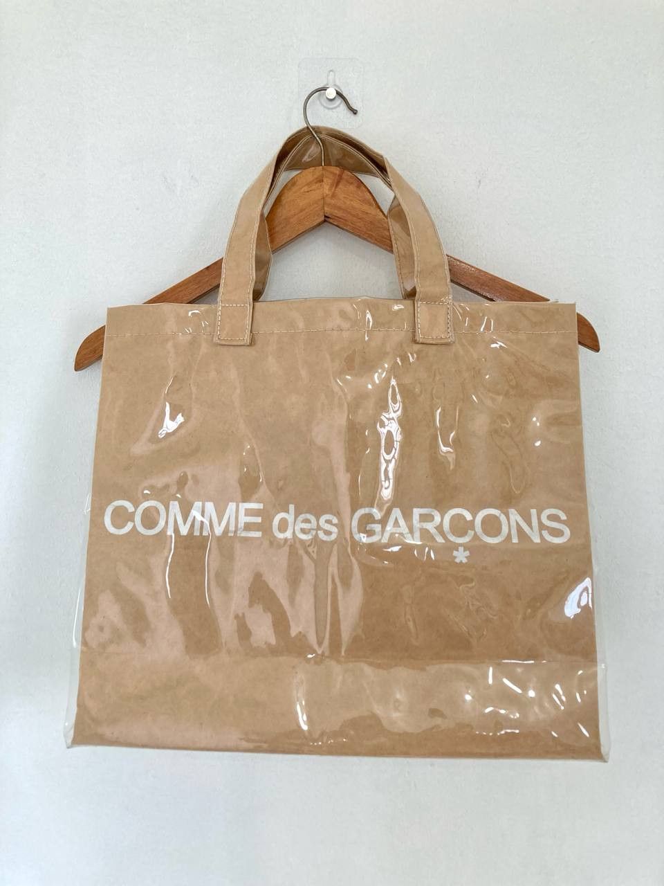 Comme des Garcons PVC Kraft Paper Comme des Garçons Tote Bag Size ONE SIZE - 1 Thumbnail