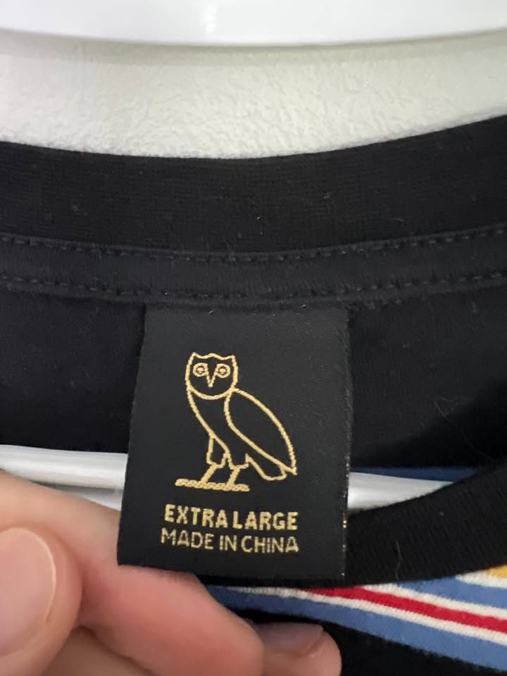 October's Very Own OVO Multi-Stripe T-shirt Size US XL / EU 56 / 4 - 3 Thumbnail