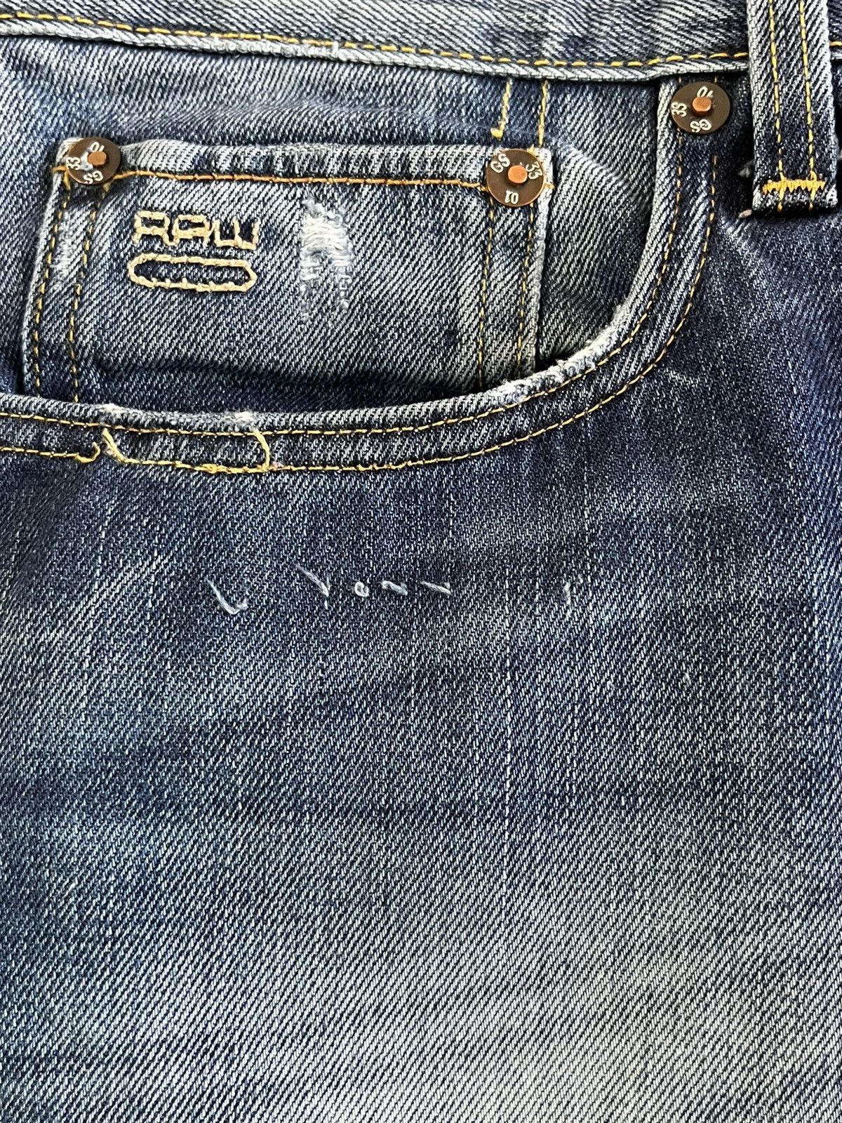 G-Star Vintage Y2K G Star cropped straight denim jeans size 31 Size US 31 - 9 Thumbnail