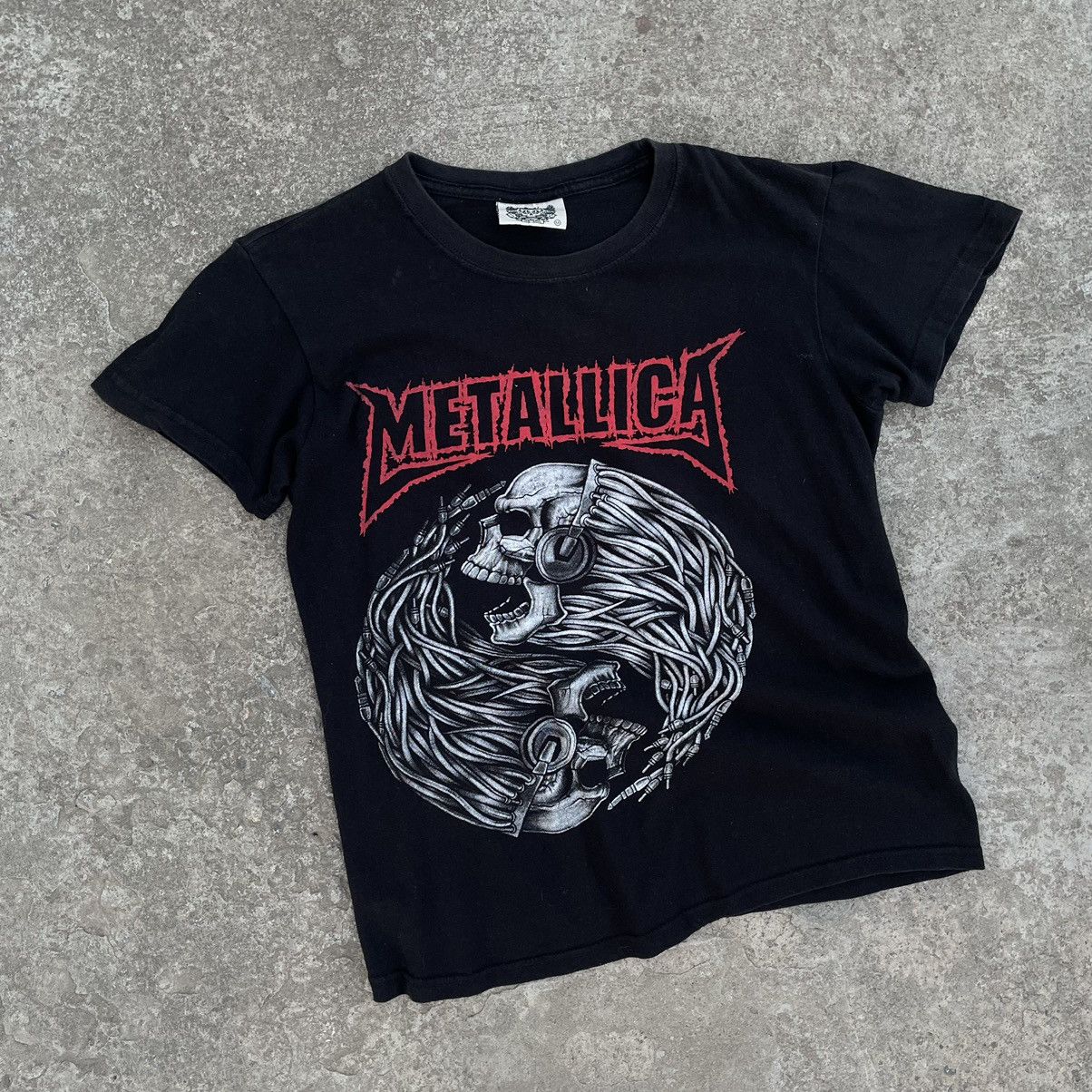 Metallica × Vintage Vintage Metallica T-shirts Size M Rock Band Tee Streetwear Size M / US 6-8 / IT 42-44 - 2 Thumbnail