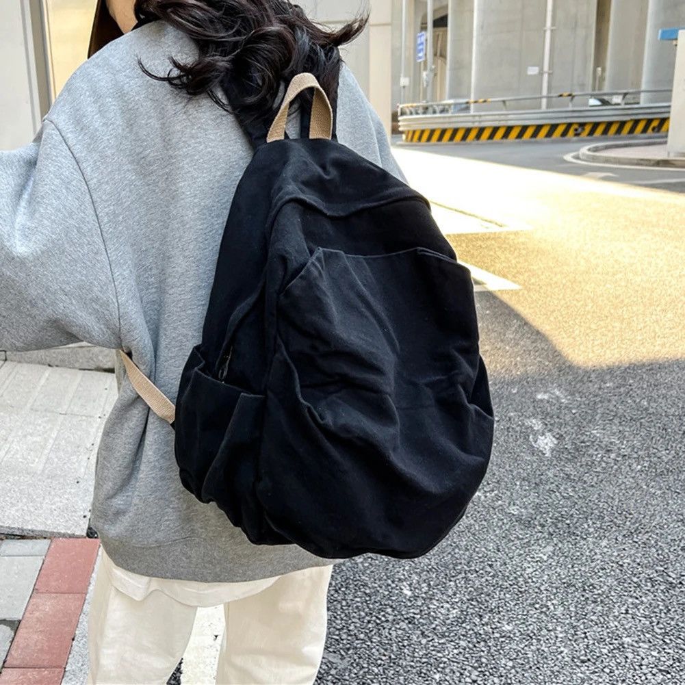 Japanese Brand Vintage Canvas Backpack Size ONE SIZE - 2 Thumbnail