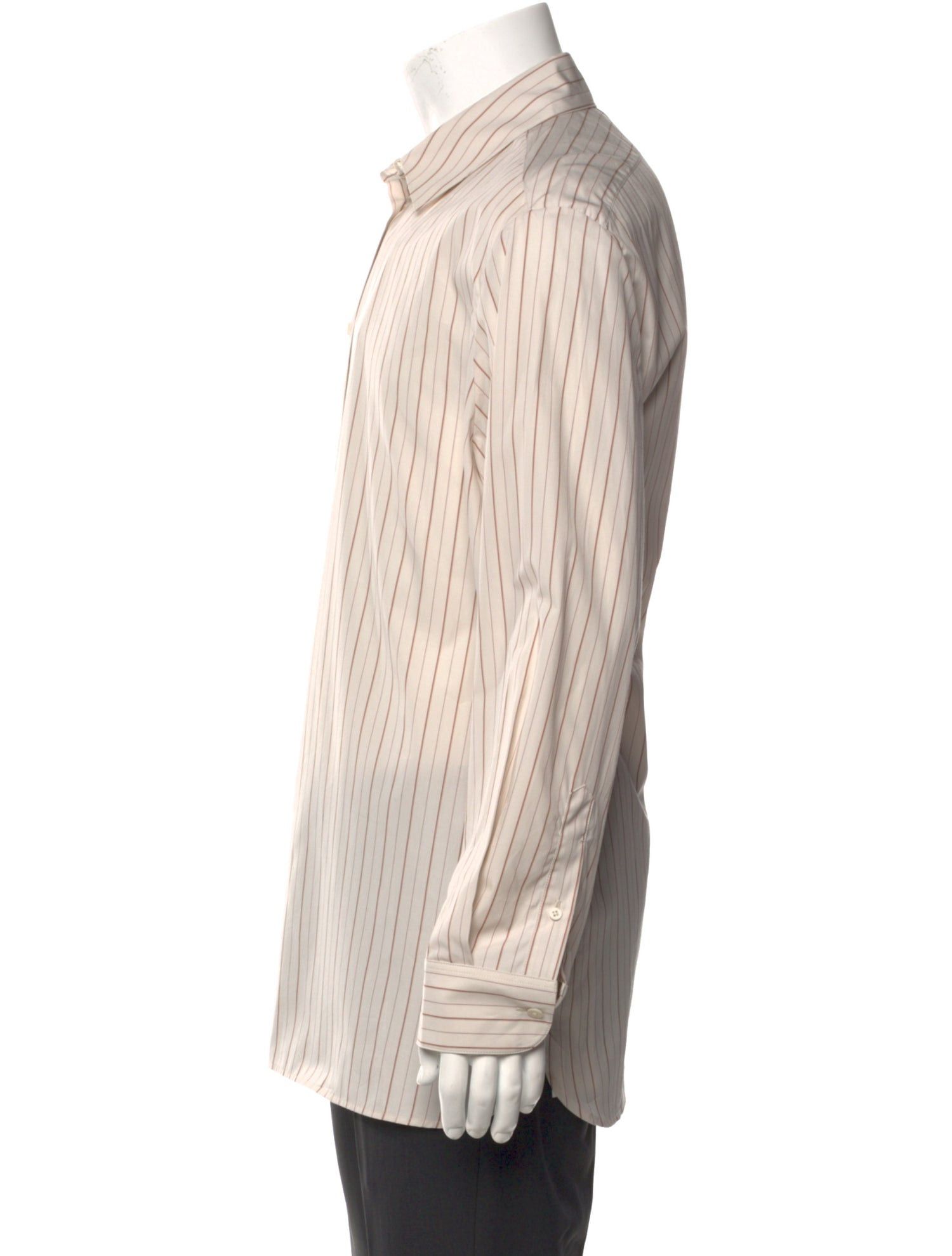 The Row Sisilia Stripe Button Down Shirt Size US M / EU 48-50 / 2 - 2 Thumbnail