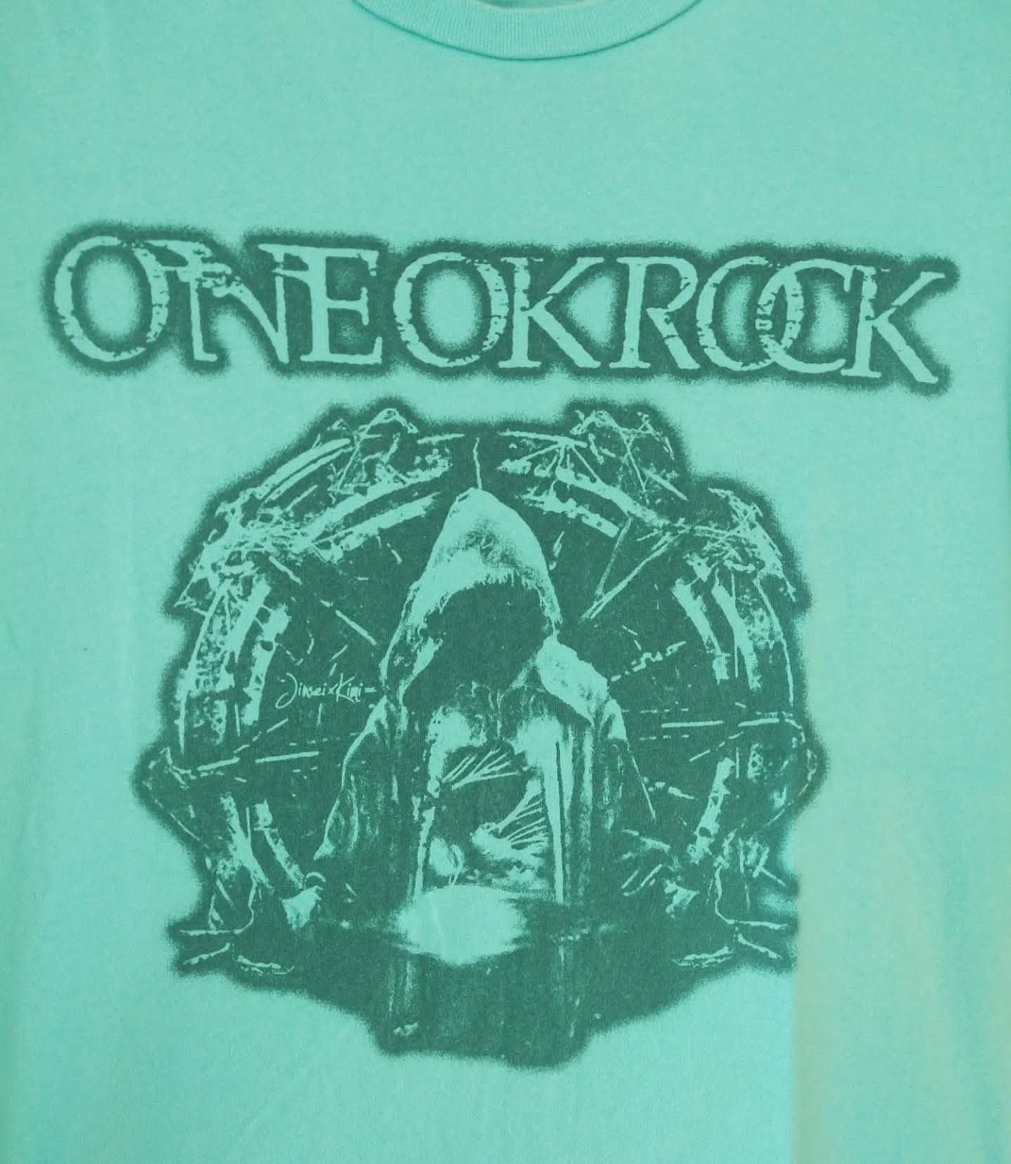 Band Tees One Ok Rock Jinsei x Kimi Tour 2013 Cyan Band Tee Size US S / EU 44-46 / 1 - 2 Thumbnail