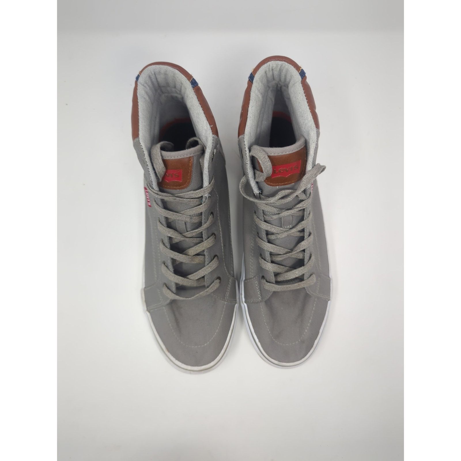 Levi's LEVI’S High Top Lace Mens Sneakers Khaki Color Size 10.5 Size US 10.5 / EU 43-44 - 4 Thumbnail