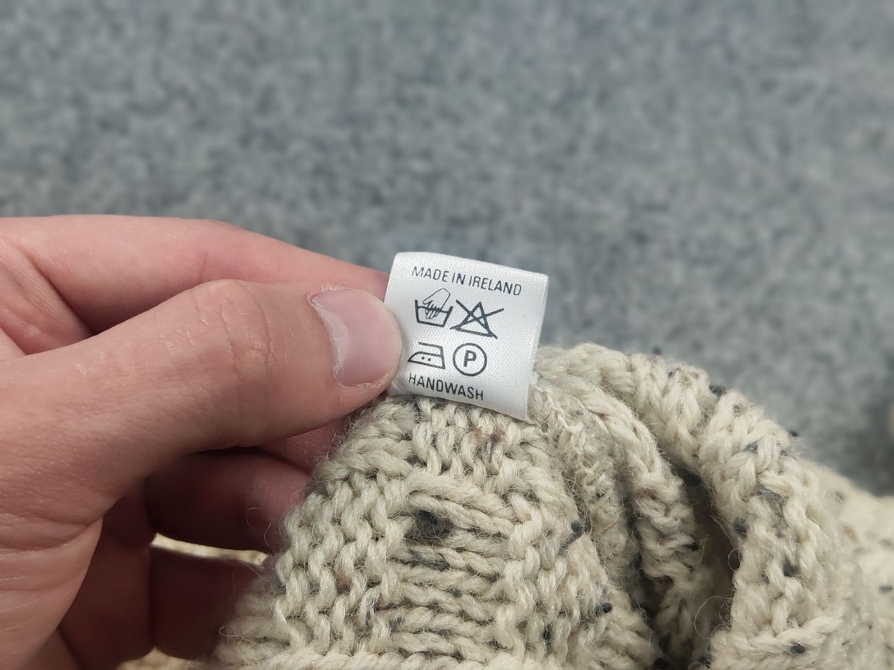 Vintage Inisfree Vintage Ireland Fisherman Cable Knit Sweater Inis Size US M / EU 48-50 / 2 - 12 Thumbnail