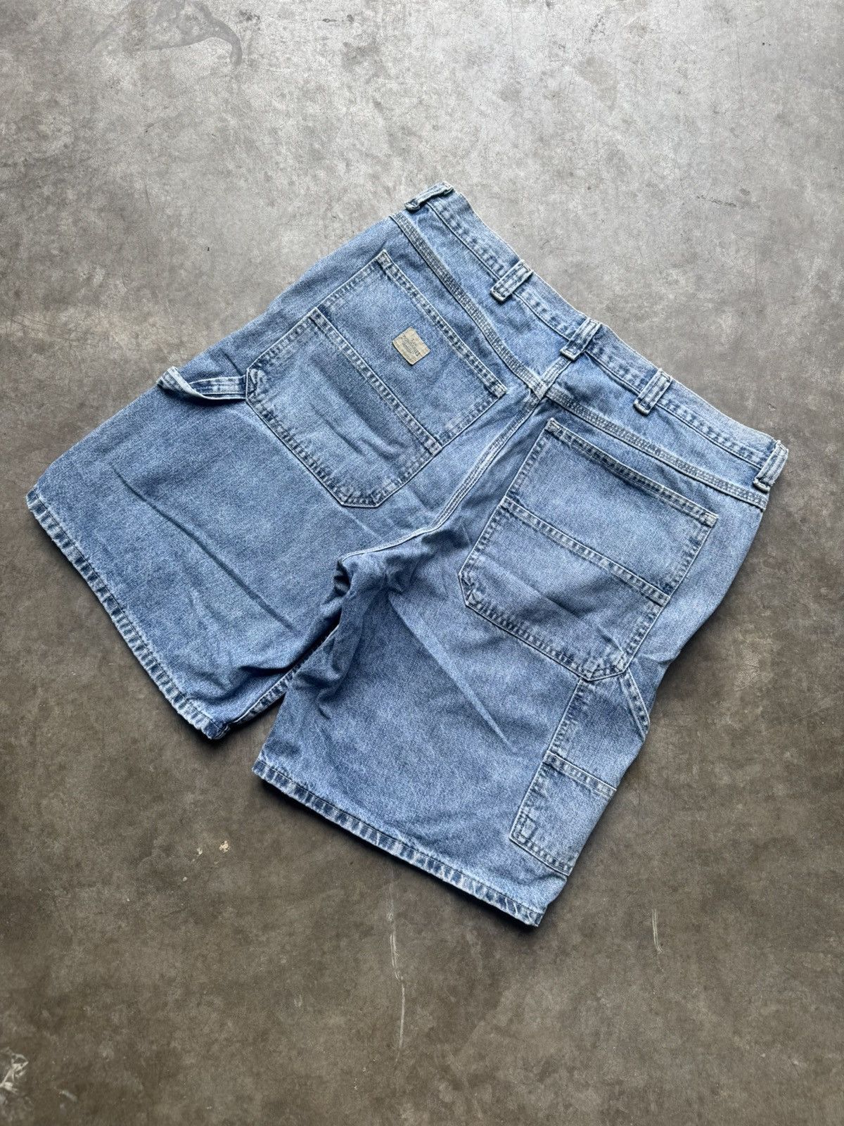 Lee × Vintage Vintage 90’s/00’a Lee Dunagree Carpenter Jorts Size US 36 / EU 52 - 1 Thumbnail