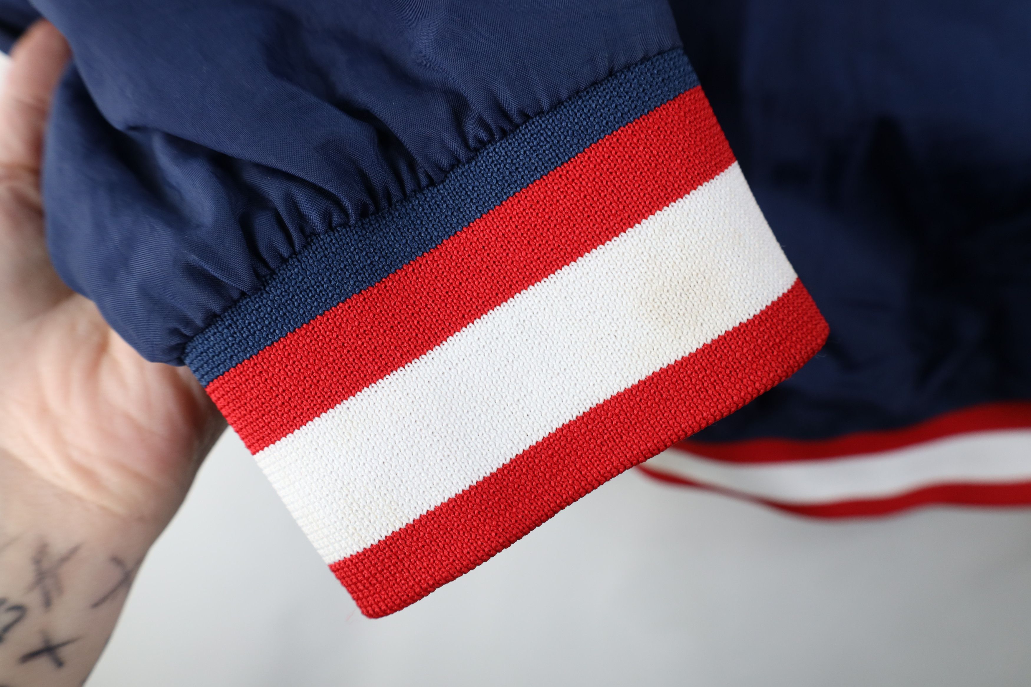 Starter Vintage 90s Starter Cleveland Indians Windbreaker Jacket Size US XL / EU 56 / 4 - 10 Thumbnail