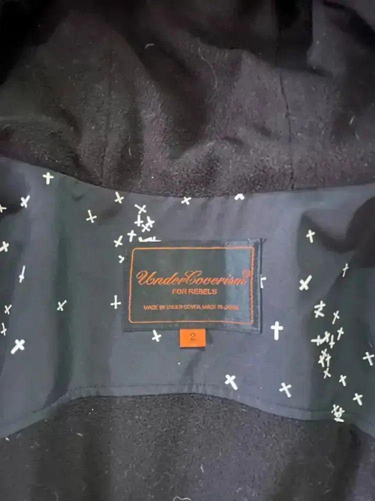 Undercover Sz 2 Undercover 02AW Leather Sleeves Mountain Jacket Size US M / EU 48-50 / 2 - 4 Thumbnail