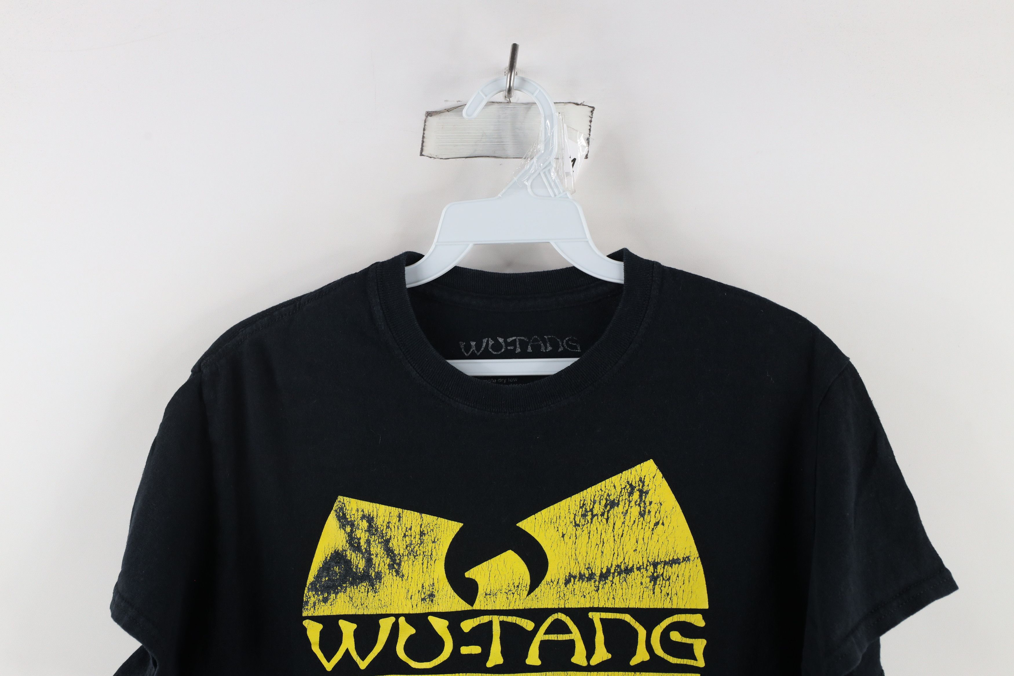 Vintage Retro Spell Out Wutang Clan Rap Hip Hop T-Shirt Black Size US S / EU 44-46 / 1 - 2 Thumbnail