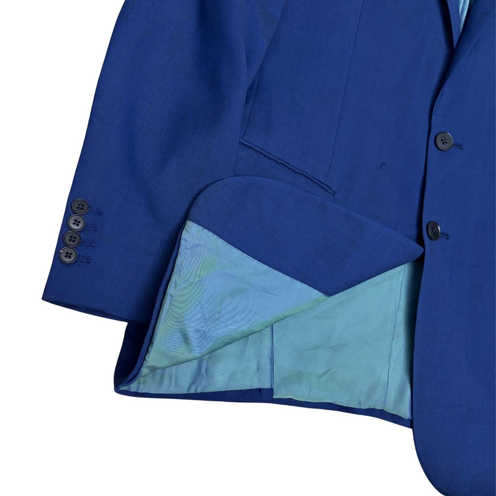 Charles Tyrwhitt Charles Tyrwhitt Blazer Jacket Business Formal Medium (40R) Size 40R - 7 Thumbnail