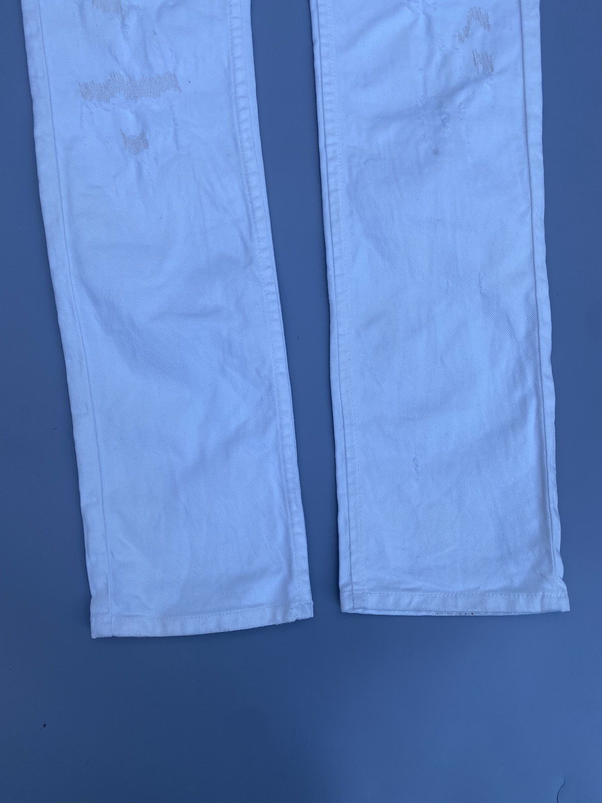 John Galliano S/S 2011- Distressed Denim Pants Size US 32 / EU 48 - 5 Thumbnail