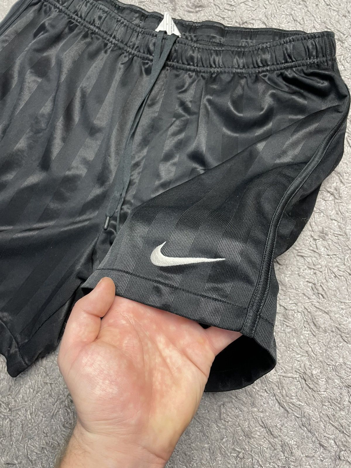 Nike Nike Swoosh Soccer Black Shorts Size L Size US 34 / EU 50 - 3 Thumbnail