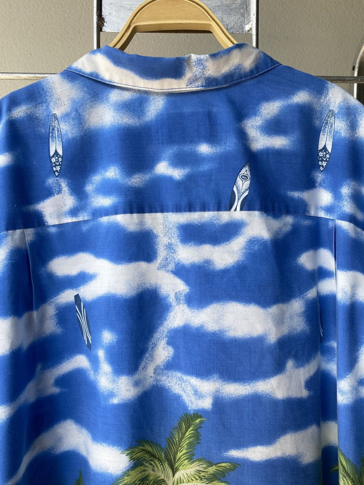 Designer × Vintage KY'S Blue Tropical Palm Hawaiian Shirt Size US XL / EU 56 / 4 - 6 Thumbnail