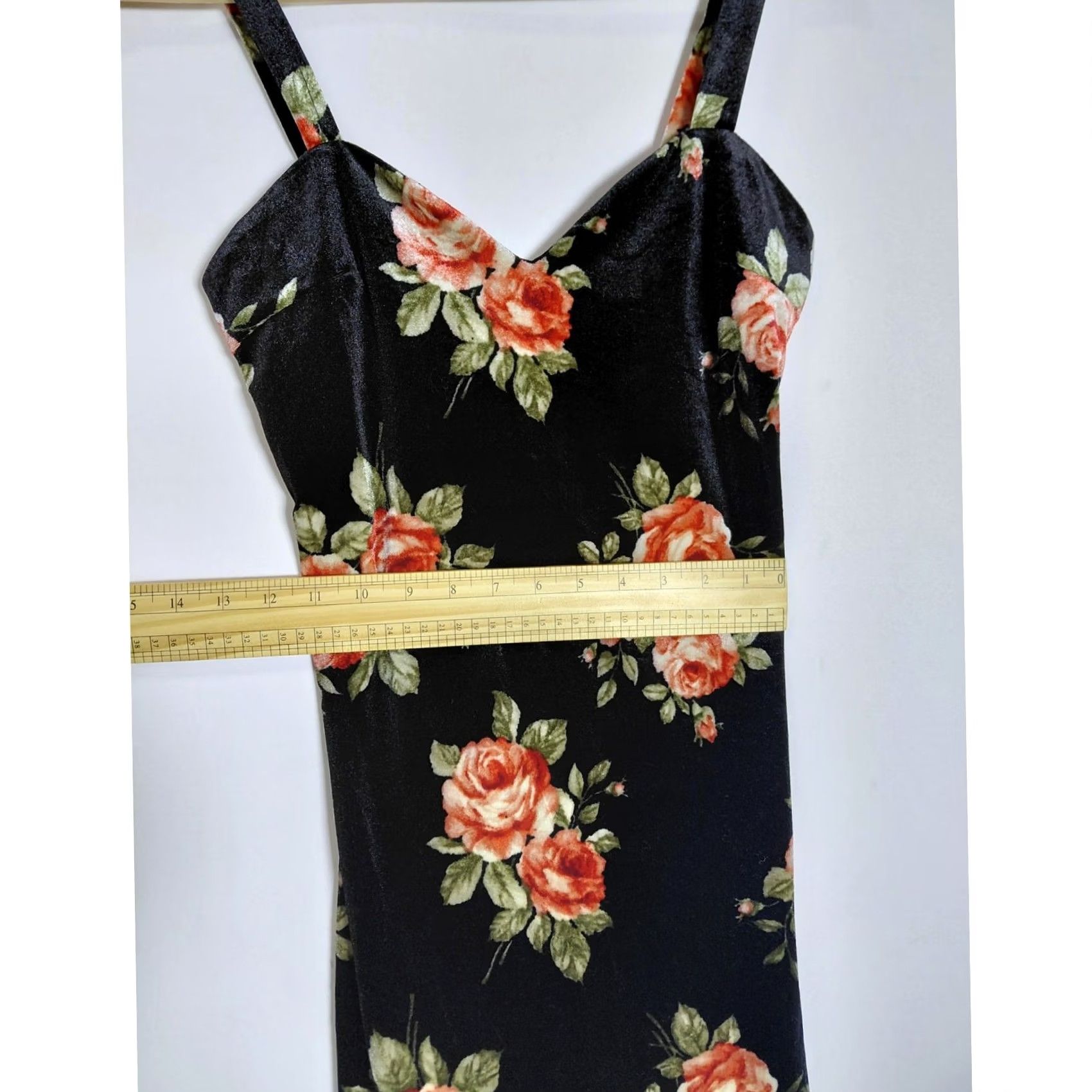 Forever 21 FOREVER 21 Floral Dress Black Sleeveless V-Neck Short Women M Size 32" / US 10 / IT 46 - 7 Thumbnail