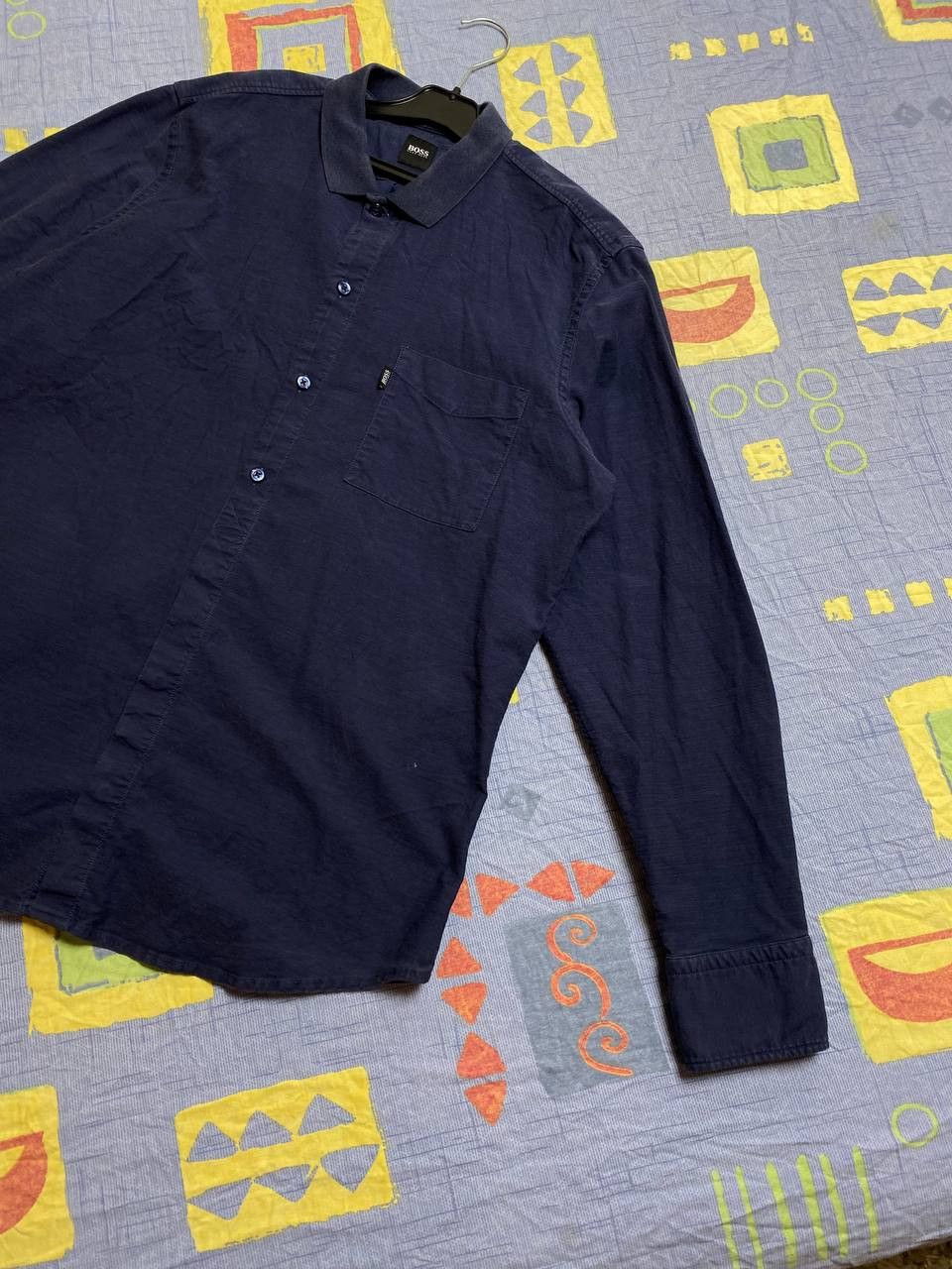Hugo Boss × Vintage Men’s shirt Hugo Boss y2k Size US L / EU 52-54 / 3 - 10 Thumbnail